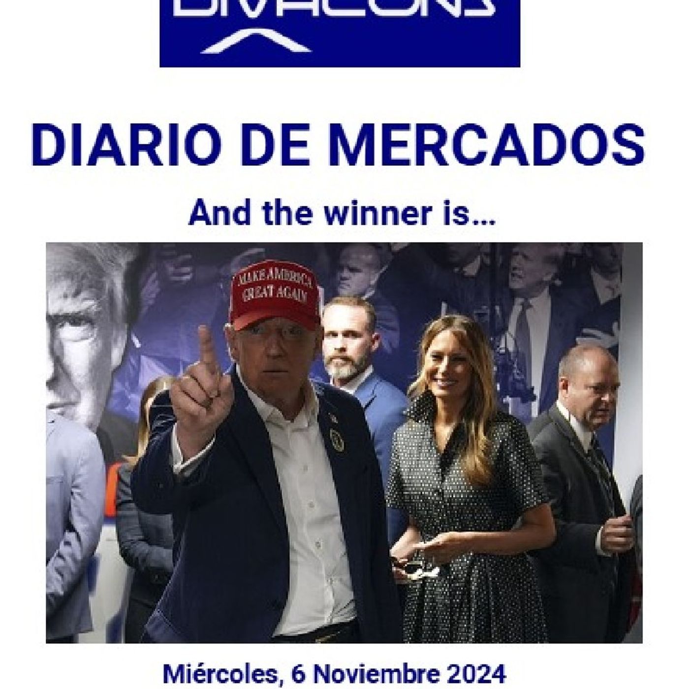 PODCAST PREMIUM DIARIO DE MERCADOS Miércoles 6 Nov episode artwork