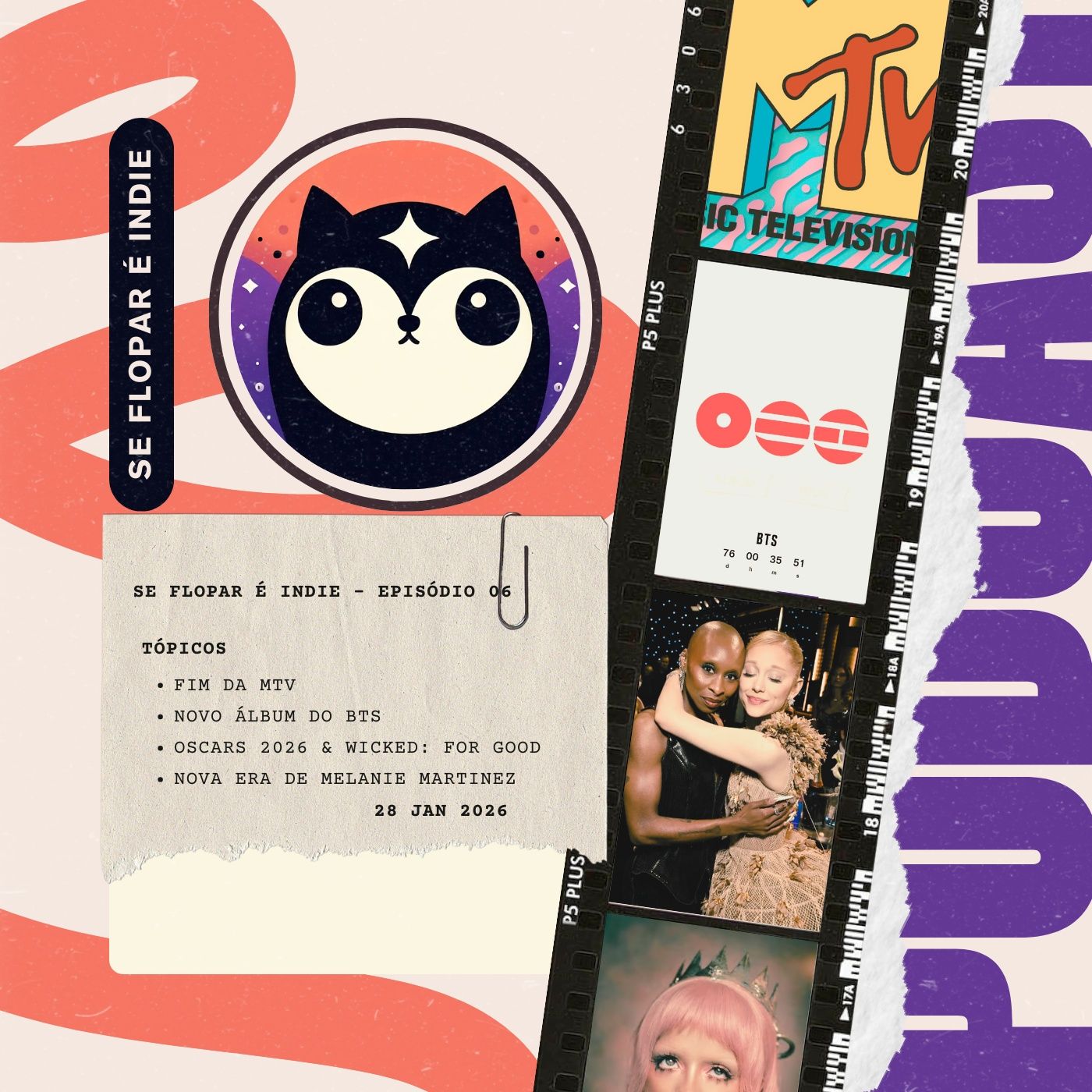 Episódio 06 - MTV morreu, BTS voltou e o pop entrou em combustão episode artwork
