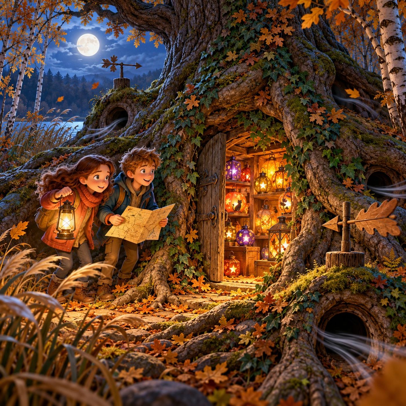 The Mystery of the Howling Woods