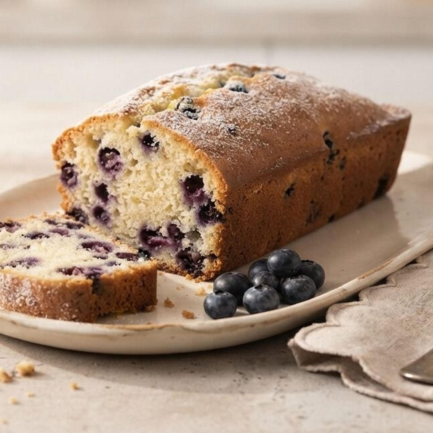 Plumcake soffice ai mirtilli: il trucco per non farli affondare nell’impasto!