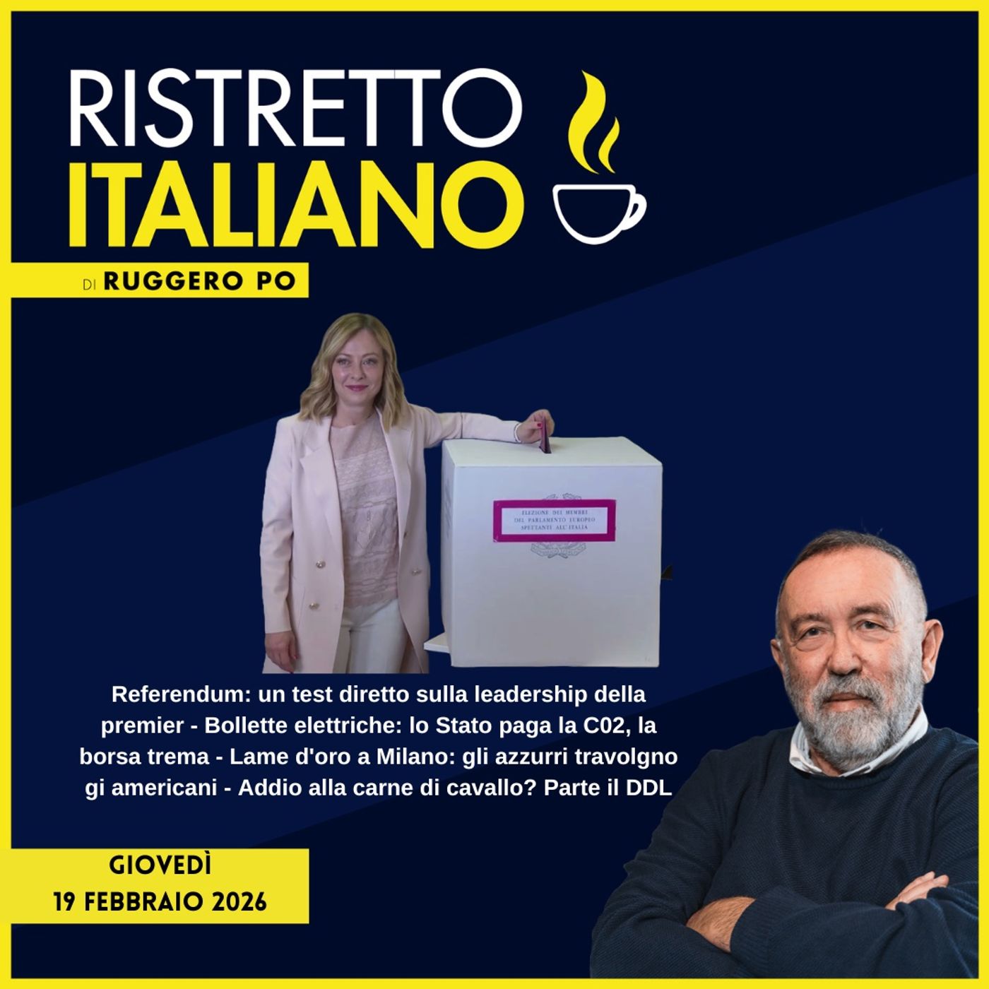 Ristretto Italiano - 19 febbraio 2026 episode artwork