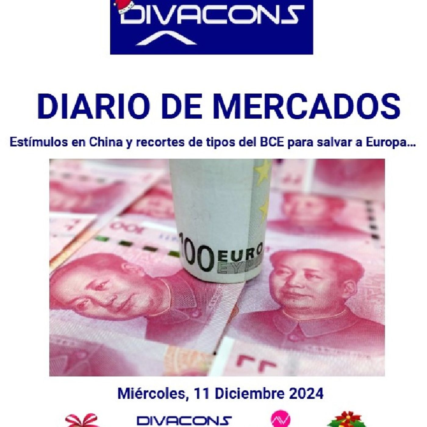 PODCAST en abierto DIARIO DE MERCADOS Miércoles 11 Dic 2024 episode artwork