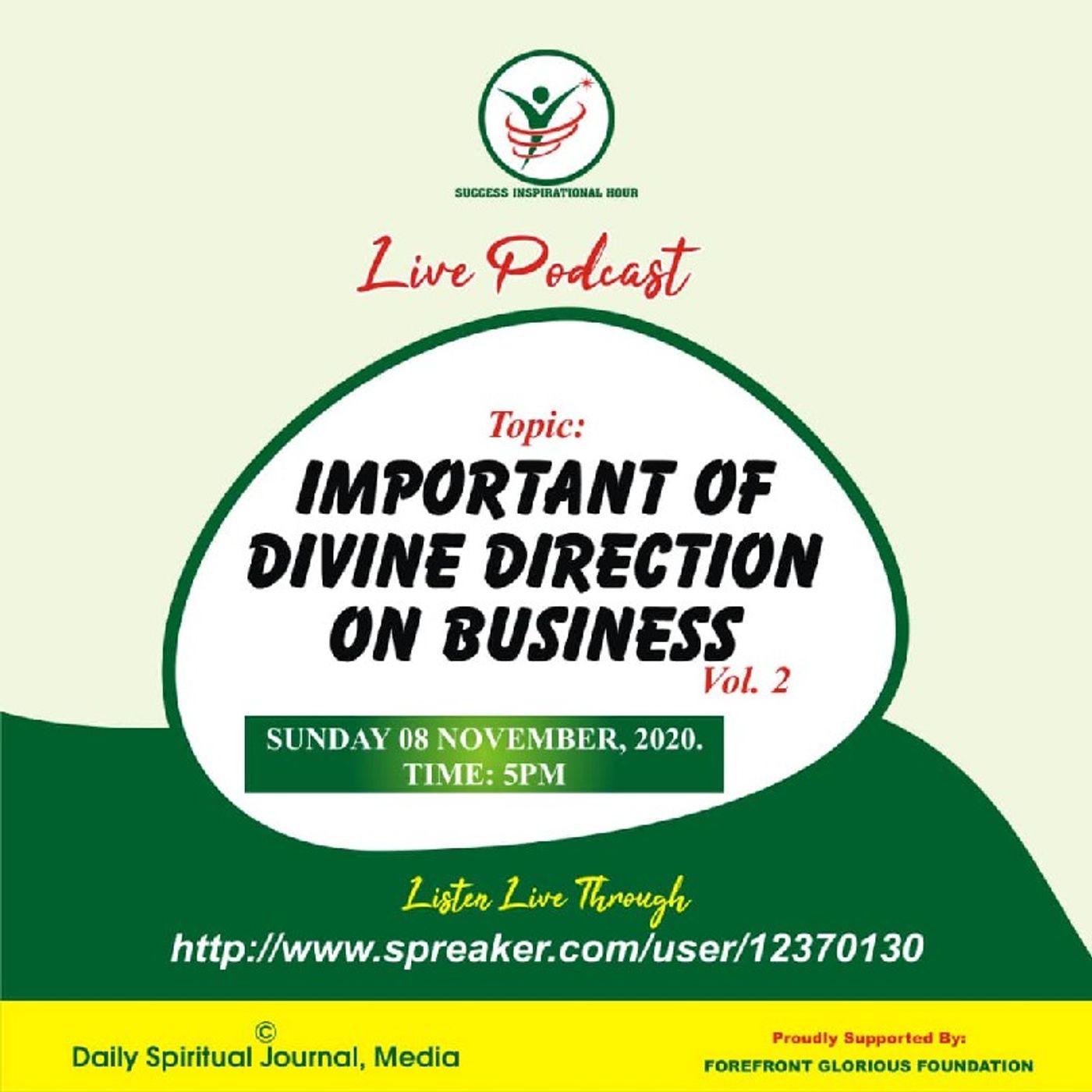 IMPORTANT OF DIVINE DIRECTION ON BUSINESS, Vol. 2 episode artwork