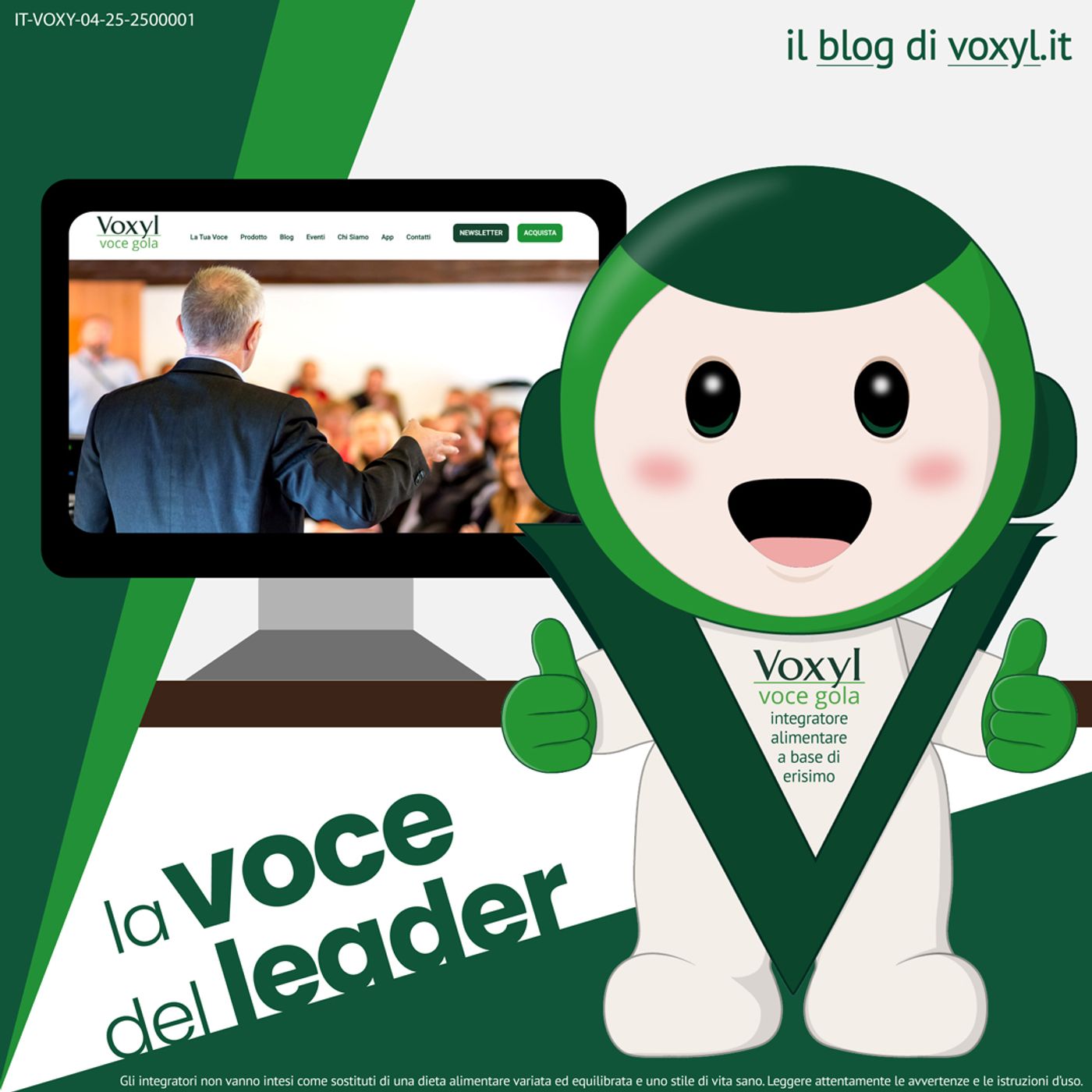 Voxyl Voce Gola