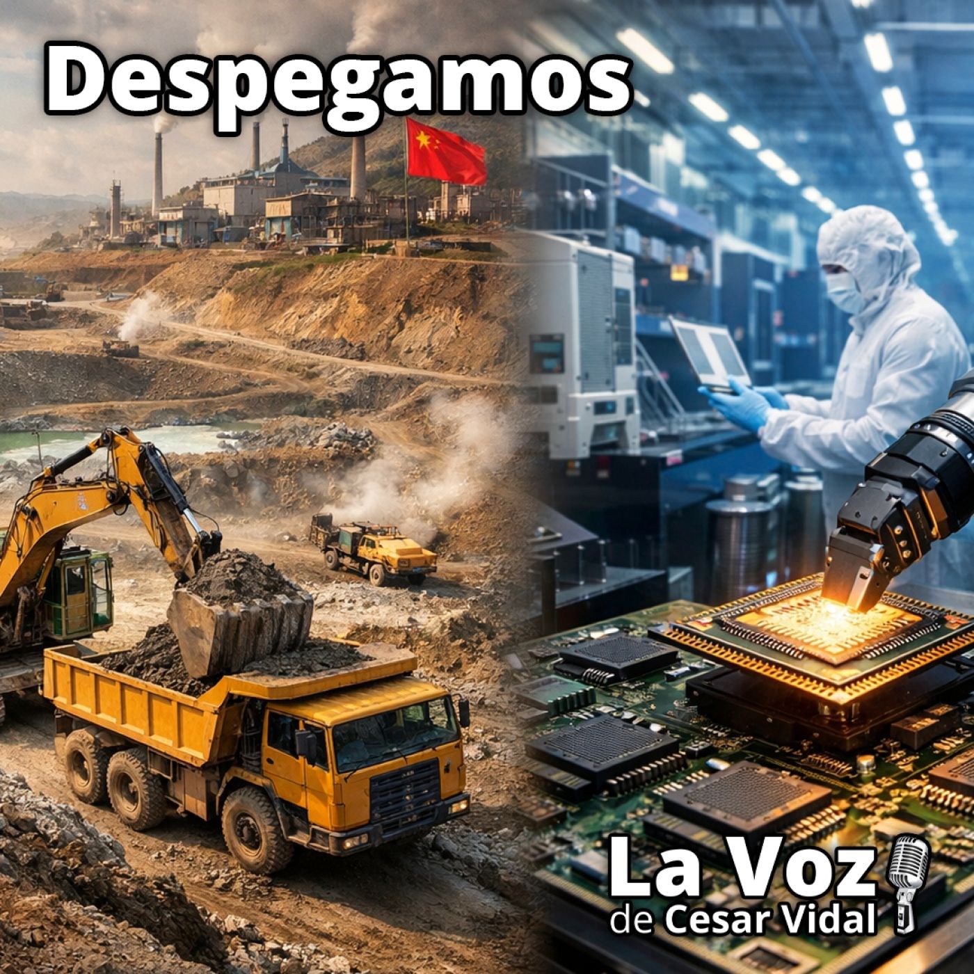Despegamos: Robo en Bruselas, Palantir Francia, armas verdes, chips chinos e invasión marroquí - 18/12/25 episode artwork