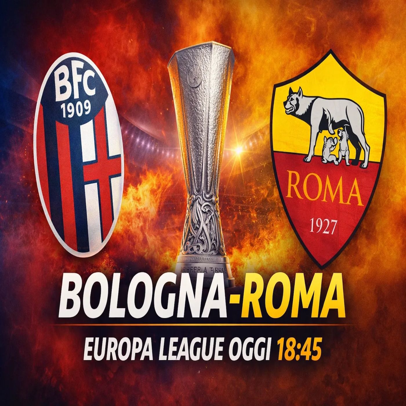 Bologna-Roma: dove vedere la partita di Europa League oggi alle 18:45 episode artwork