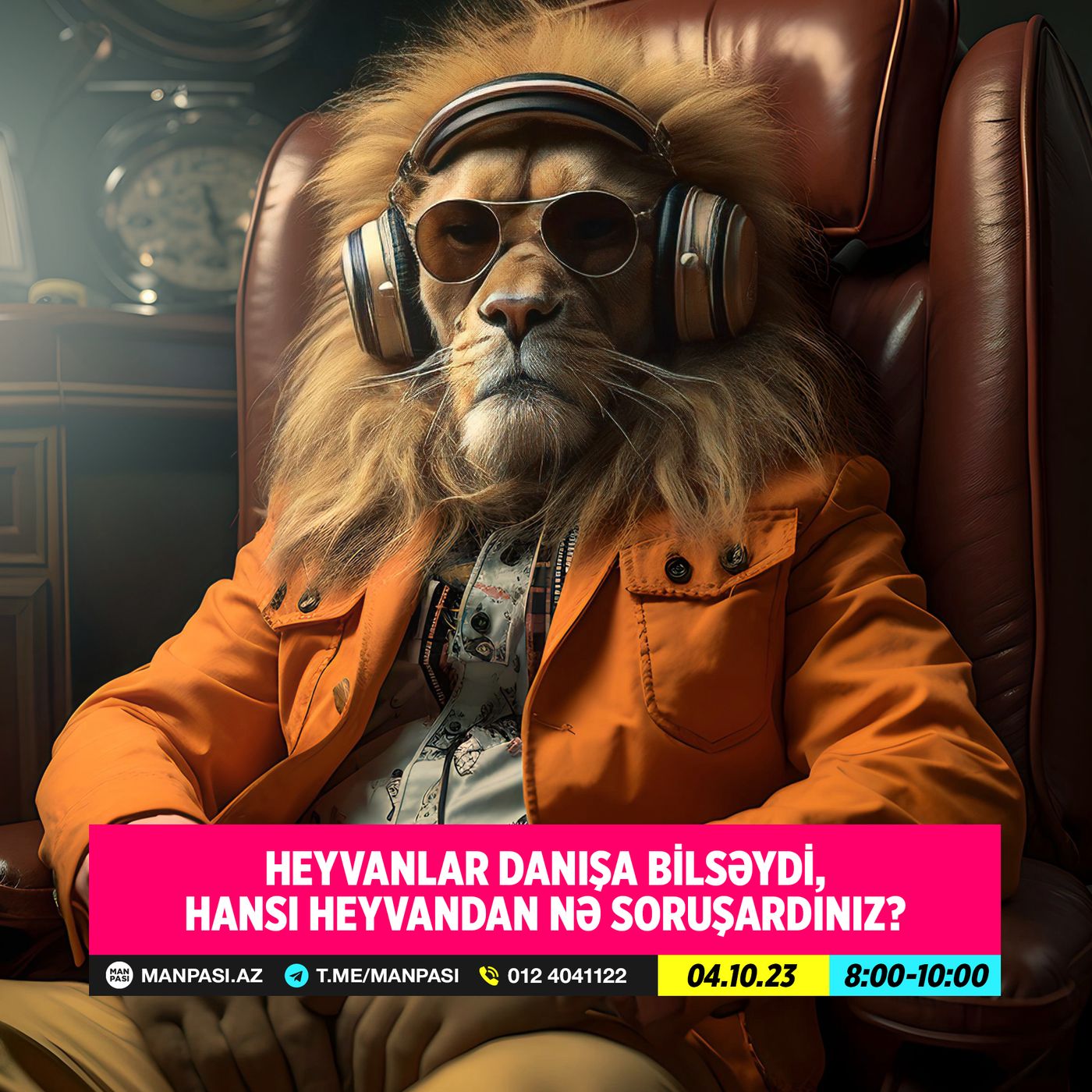 Heyvanlar danışa bilsəydi, hansı heyvandan nə soruşardınız? 04.10.2023