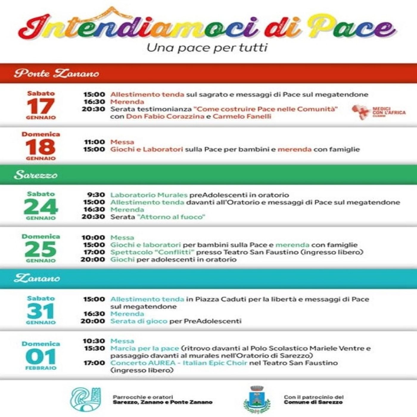 La Tenda della Pace, un presidio di umanità a Sarezzo, Zanano e Ponte Zanano: intervista a don Luciano Ghidoni  -  21 gennaio 2026 episode artwork