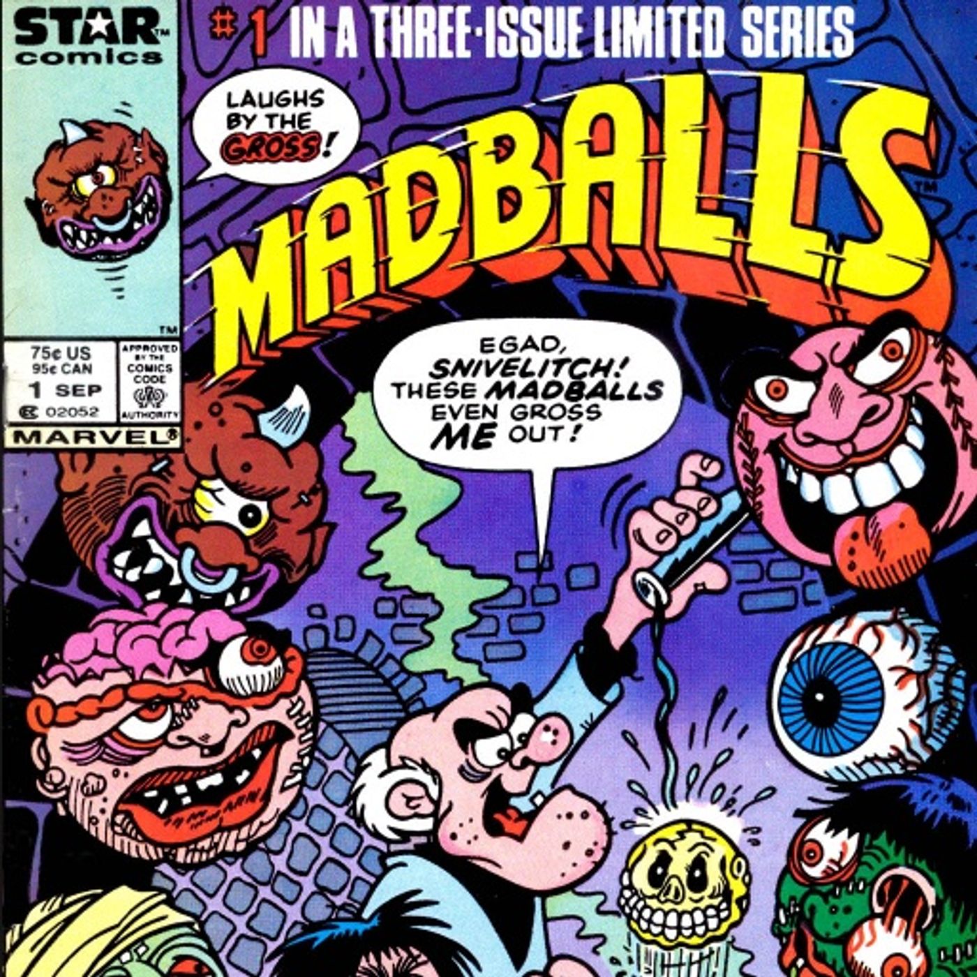 Source Material #309 - Madballs #1 (Star, 1986)