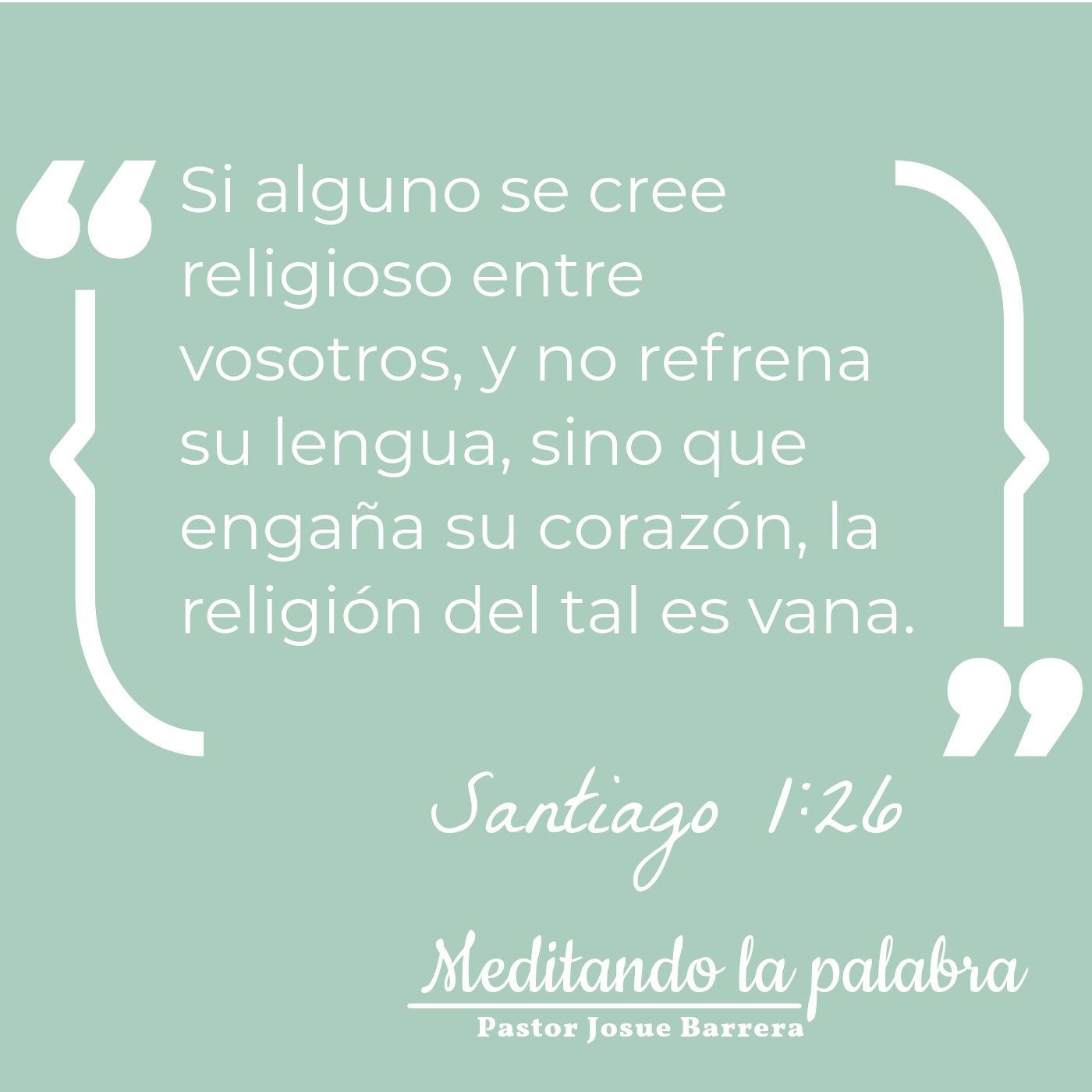 Meditando la palabra
