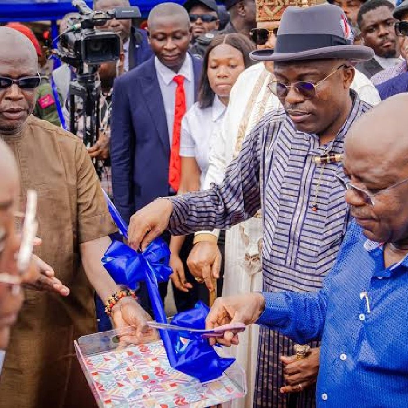 Abia Governor Alex Otti commissions new projects episode artwork