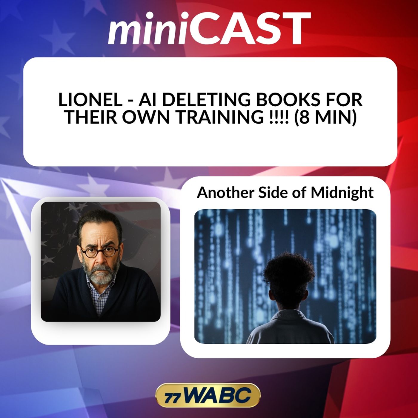 Lionel - AI Deleting Books for Their Own Training !!!!