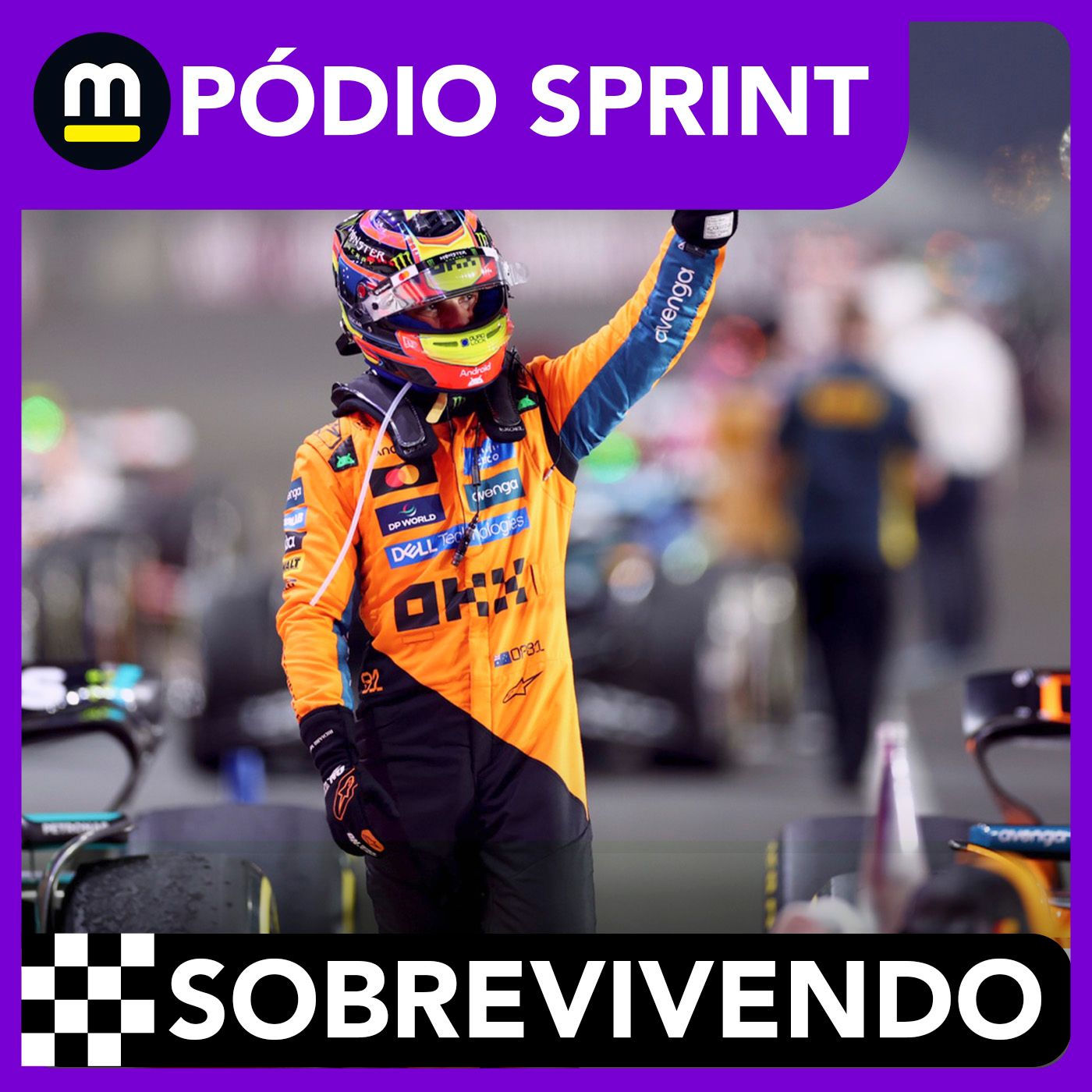 PIASTRI vence sprint e DIMINUI vantagem de NORRIS! MAX é 4º e BORTOLETO é 11º NA PROCISSÃO do Catar