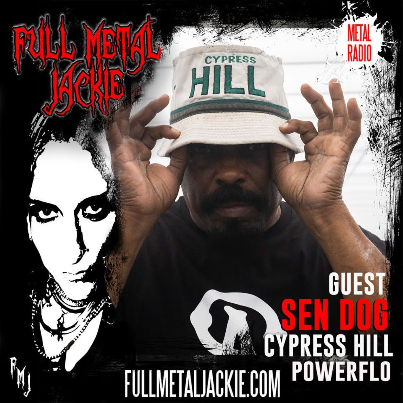 Sen Dog of Cypress Hill & Powerflo on the FMJ RADIO SHOW! episode artwork