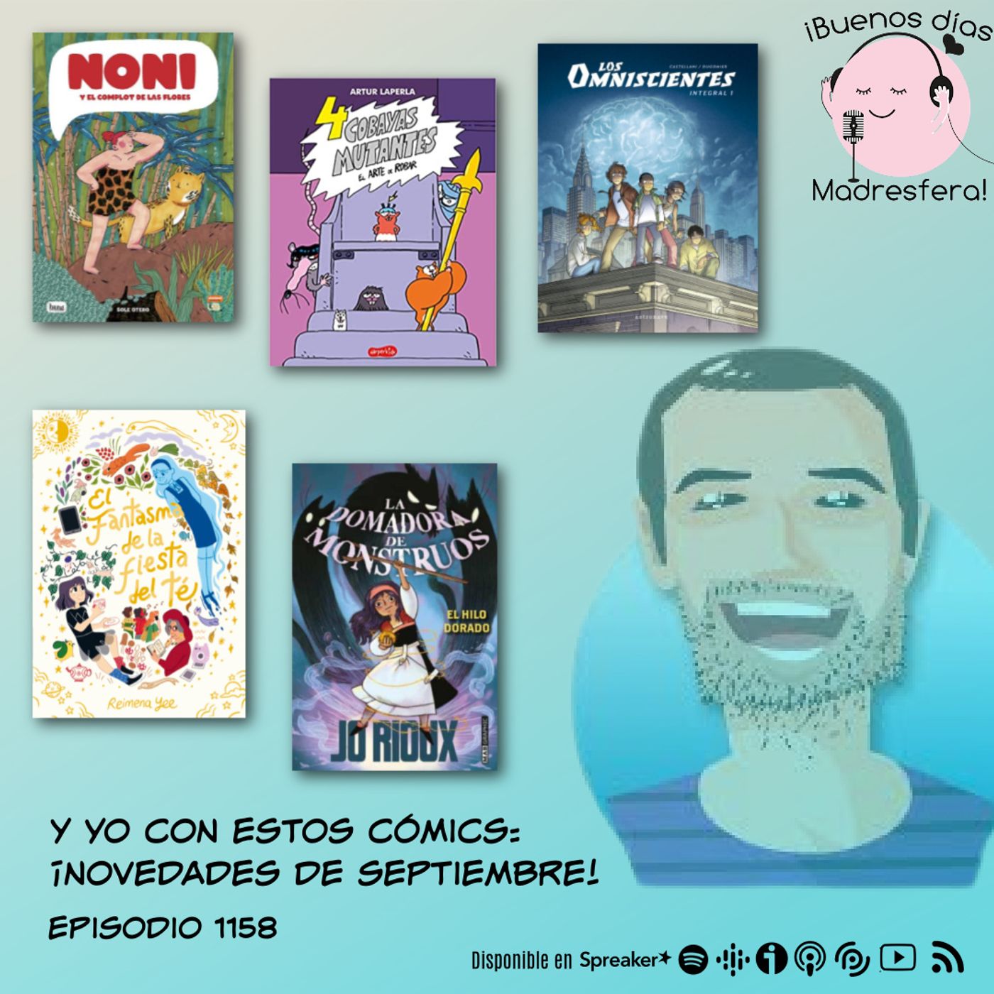 Y yo con estos comics con @estasbarbas: Novedades de septiembre de @harperkidsIB @EdAstronave @MamutComics @KodomoComics