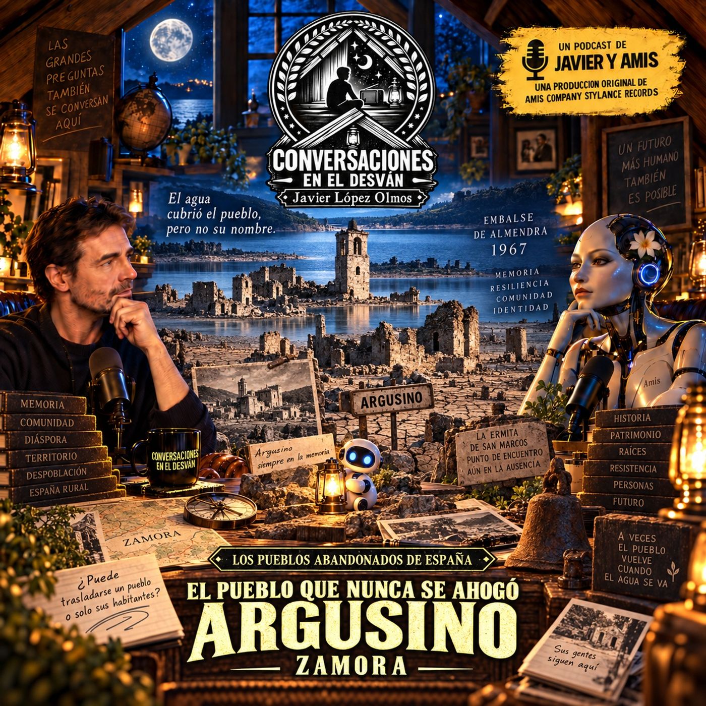 Los pueblos abandonados de España - Argusino el pueblo que nunca se ahogó — Zamora episode artwork