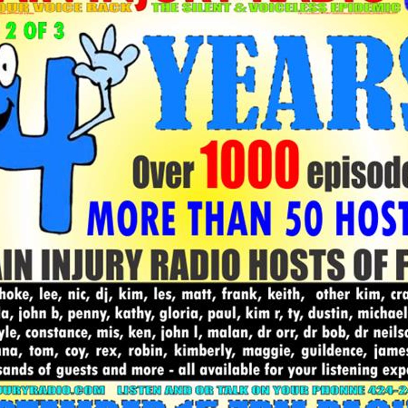 W0W Happy 4 Years - 1000 Episodes more than 50 hosts - Hosted by Craig Sicilia episode artwork