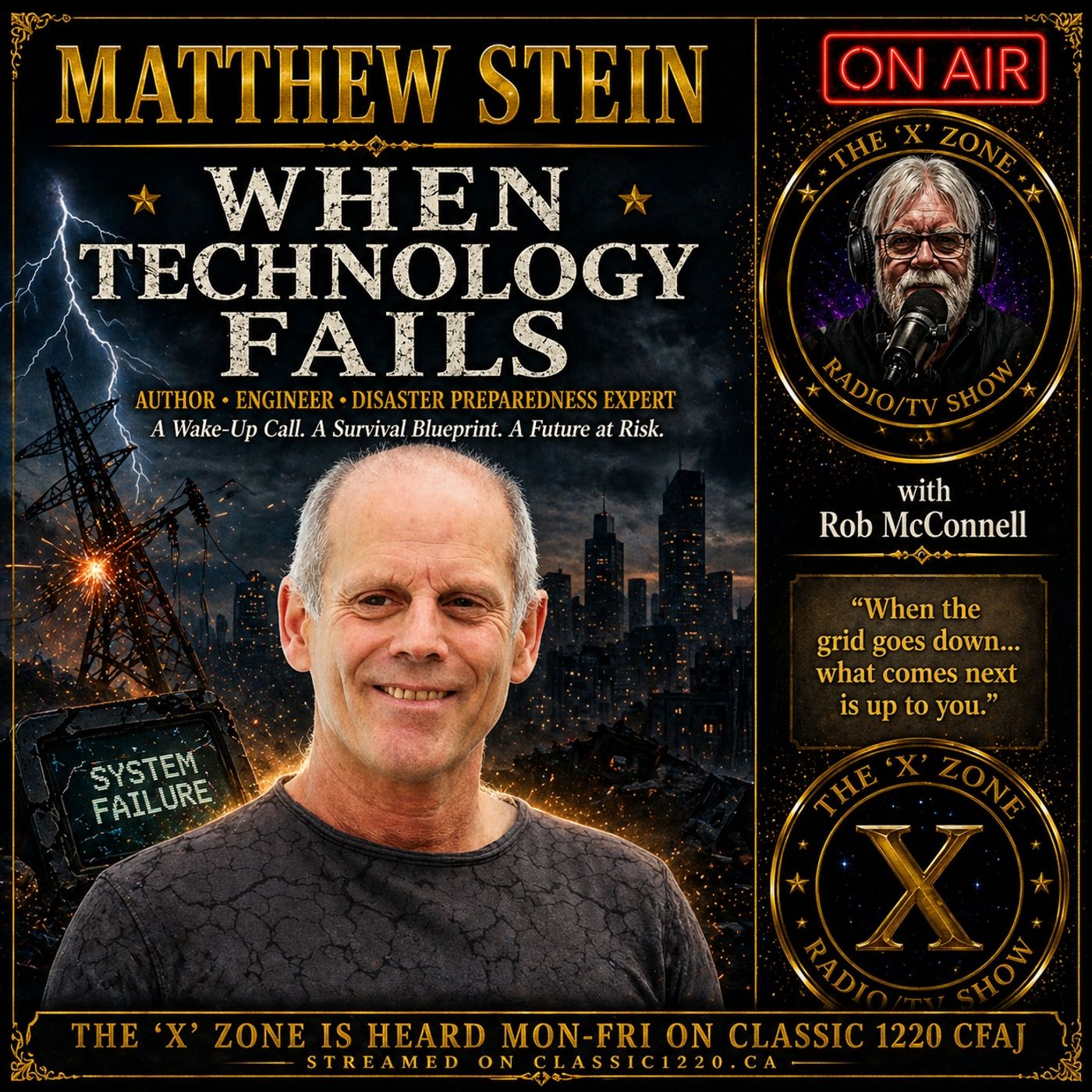 Rob McConnell Interviews - MATTHEW STEIN - When Technology Fails