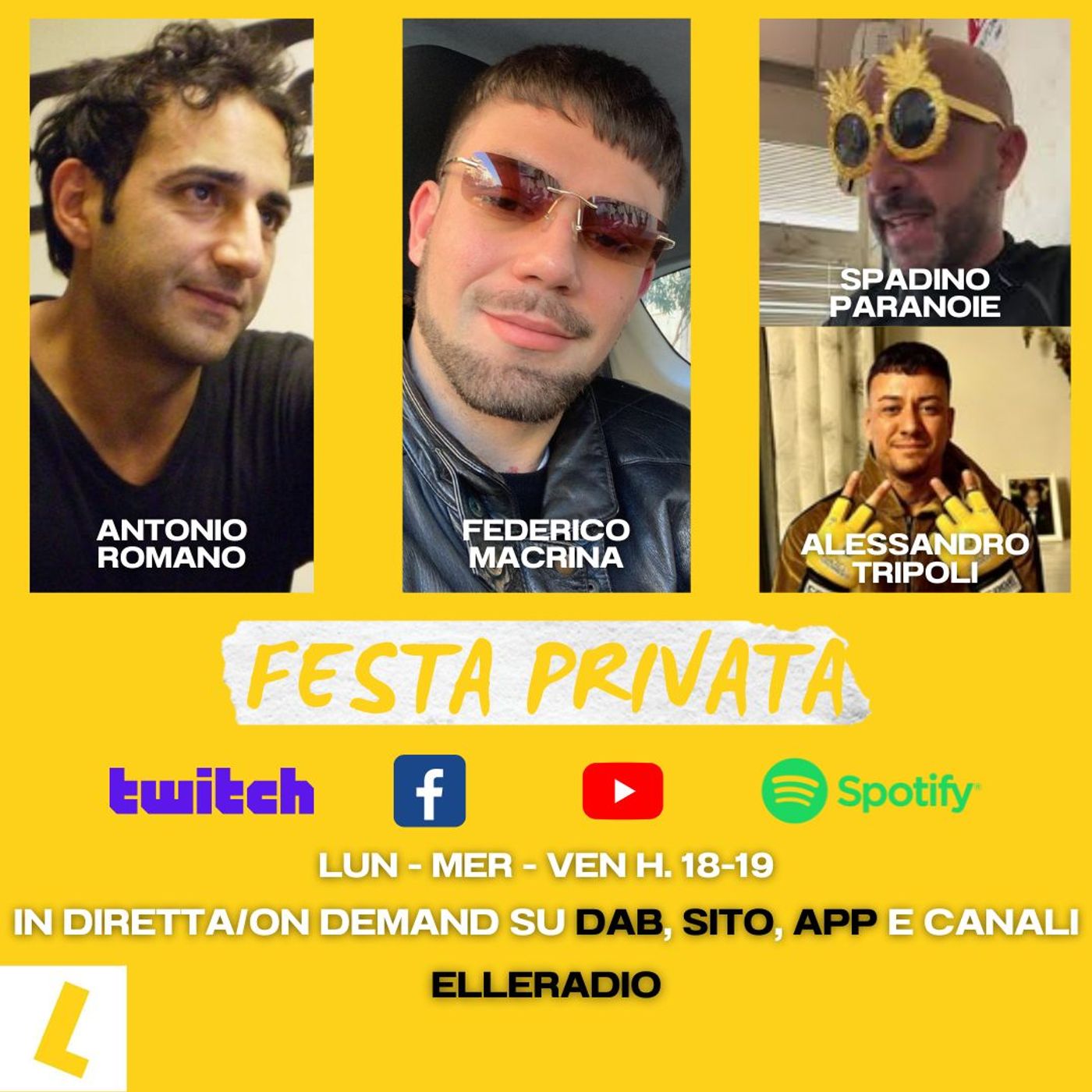 FESTA PRIVATA: perculando la Gintoneria con SPADINO PARANOIE e ALESSANDRO TRIPOLI (26/3/'25) episode artwork