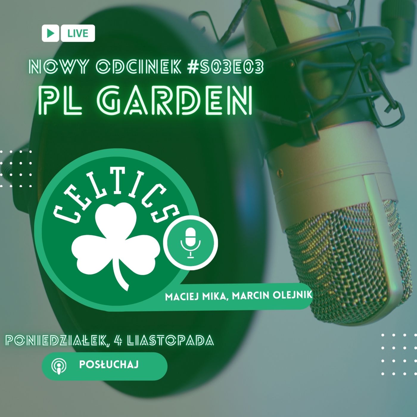 S03E03 Gość! Mistrzowski start, pierwsi bohaterowie, zmiana narracji o Boston Celtics episode artwork