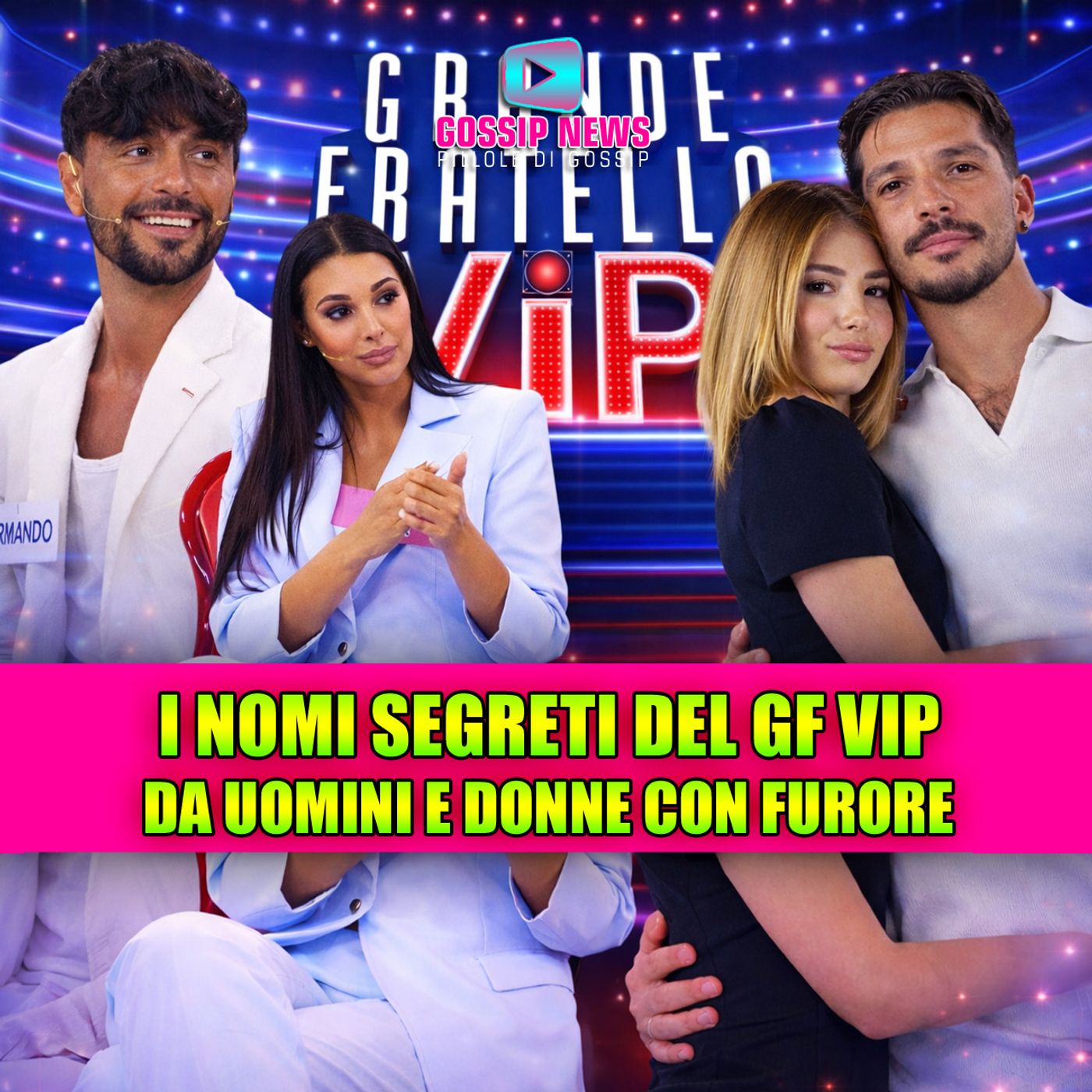 I nomi segreti del GF Vip: chi aveva scelto Signorini prima di lasciare