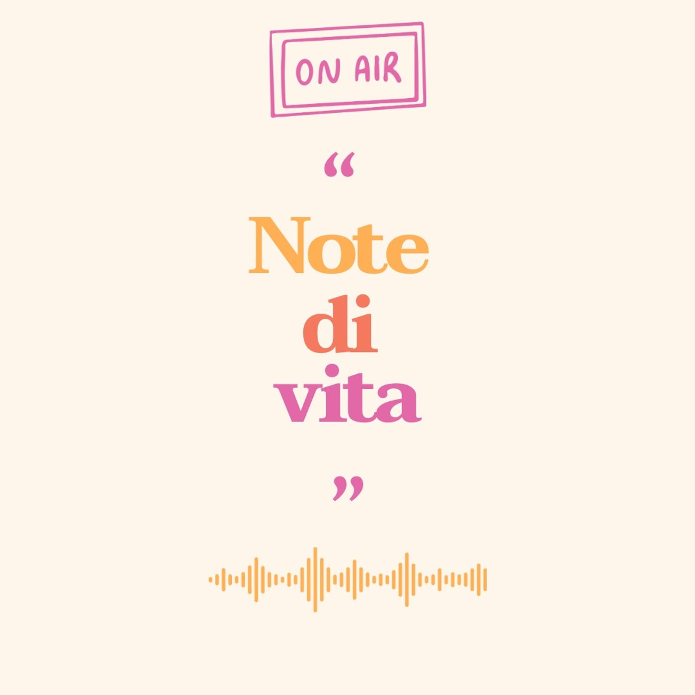 Note di vita. podcast artwork