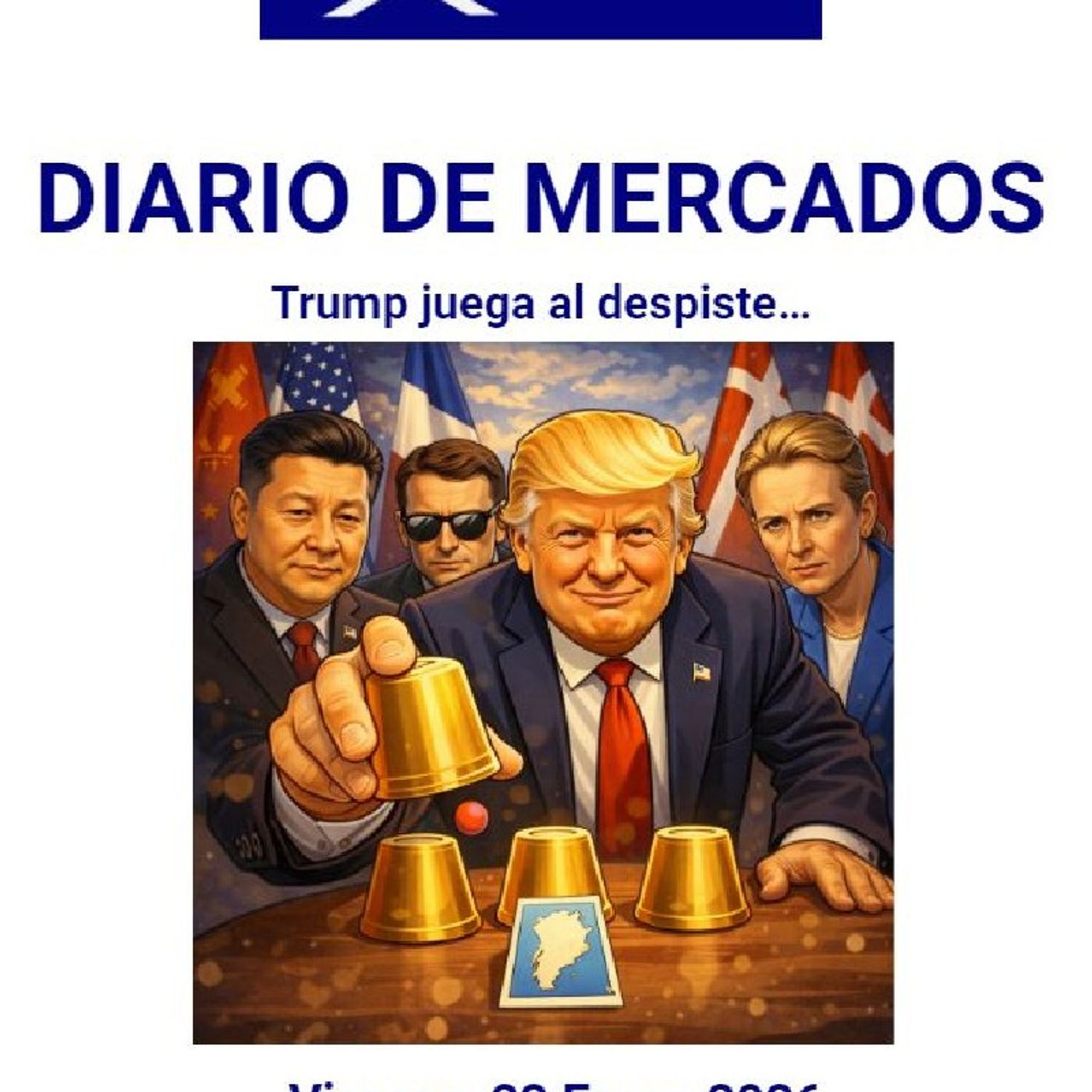 PODCAST en abierto DIARIO DE MERCADOS Viernes 23 Enero 2026