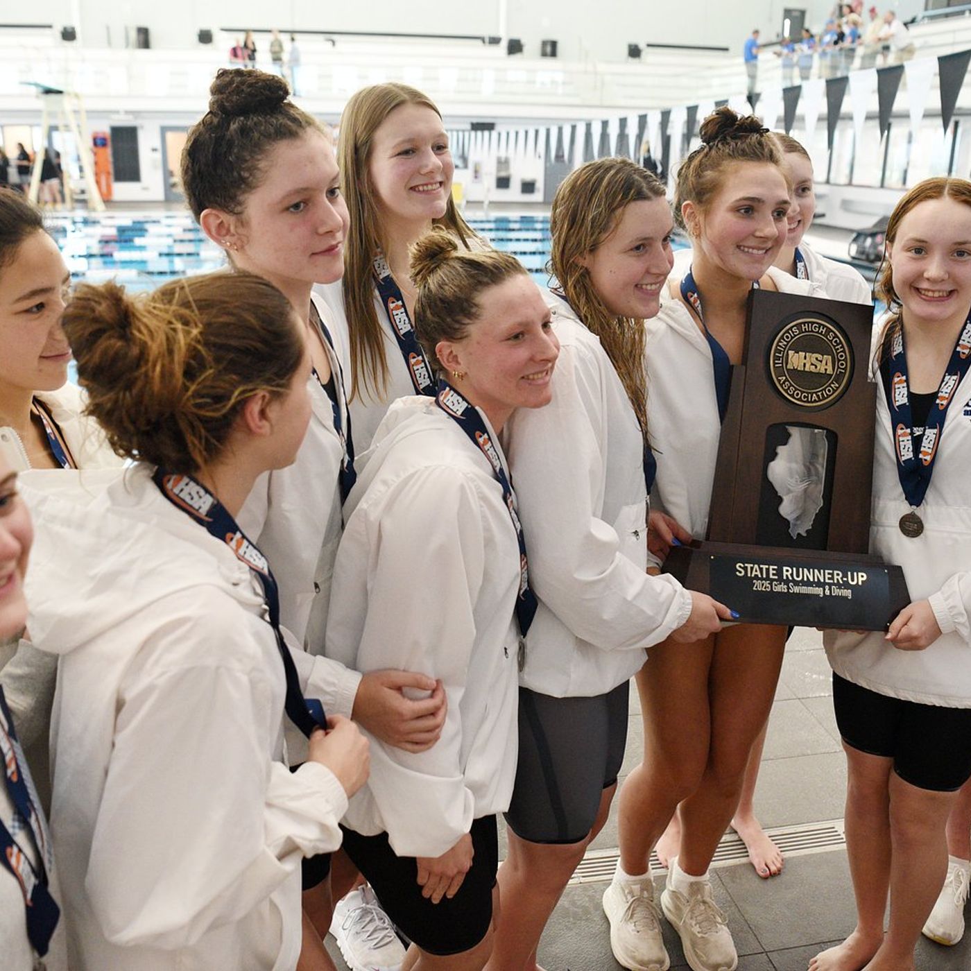 St. Charles North places second in down-to-the-wire girls swimming state meet episode artwork