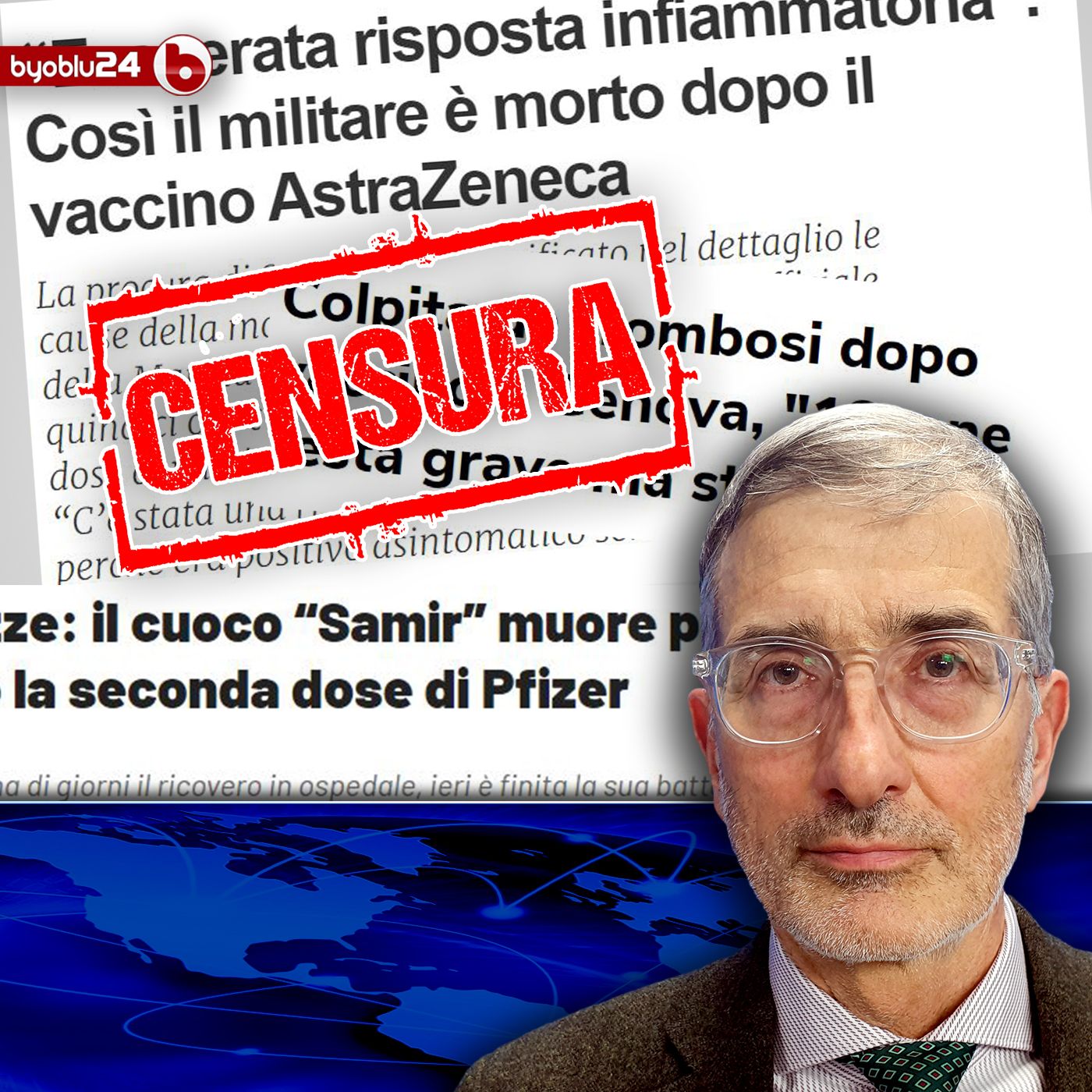 Reazioni avverse da vaccino: se ne parli ti censurano -Paolo Bellavite episode artwork