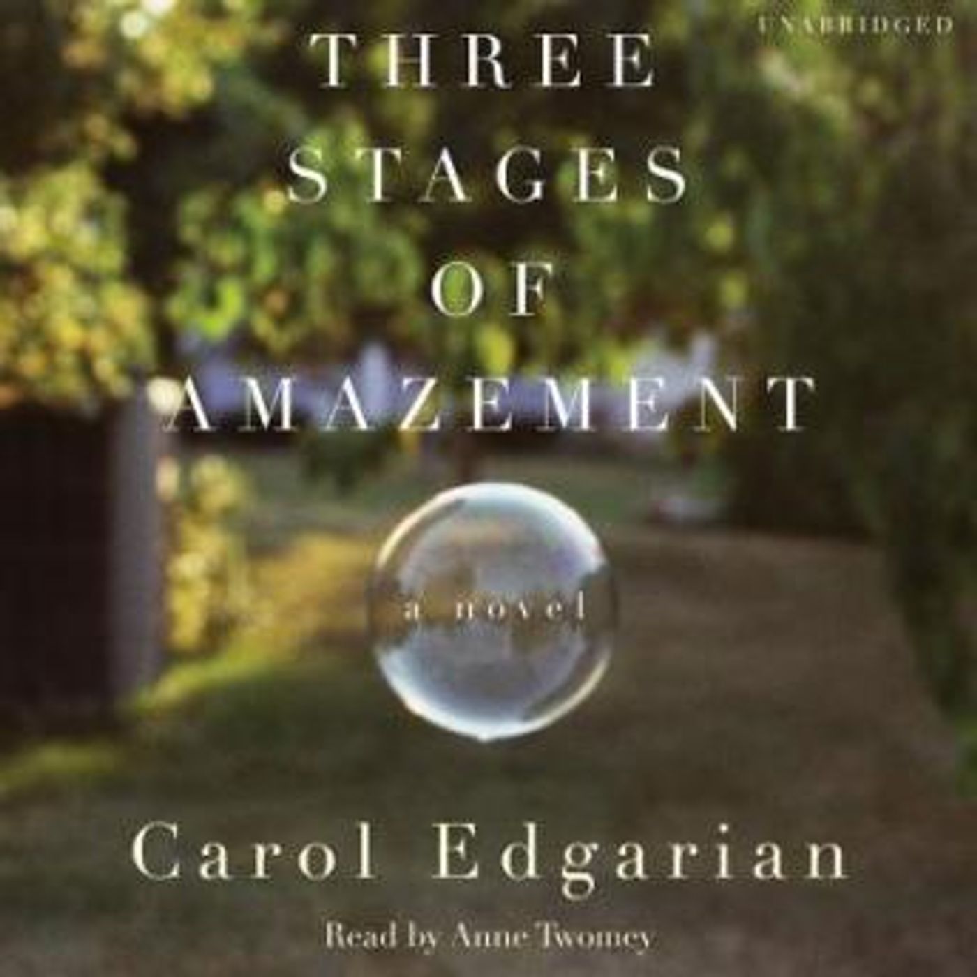 Three Stages of Amazement: A Novel by Carol Edgarian episode artwork