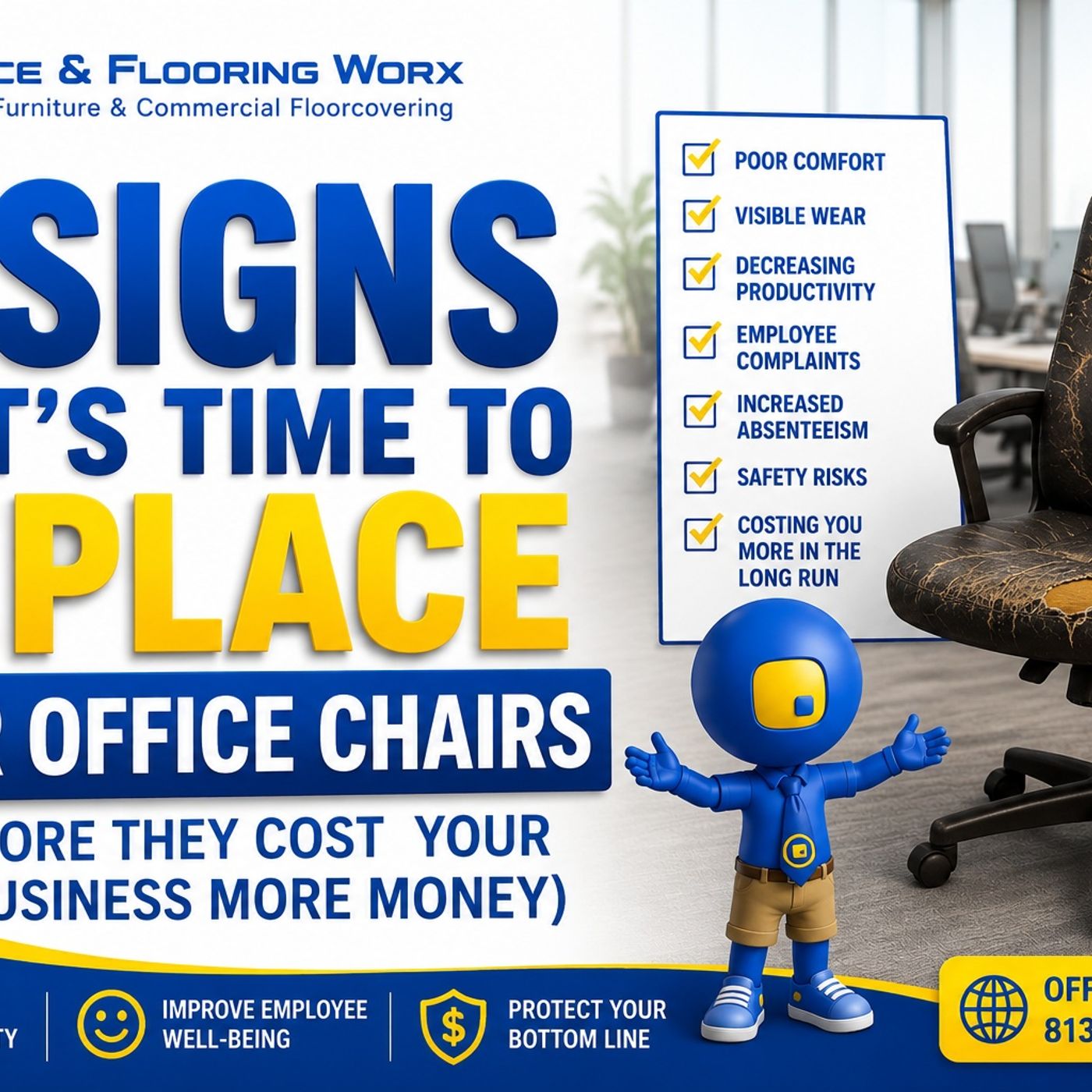7 Signs It's Time to Replace Your Office Chairs | Office Furniture Tampa #24 episode artwork