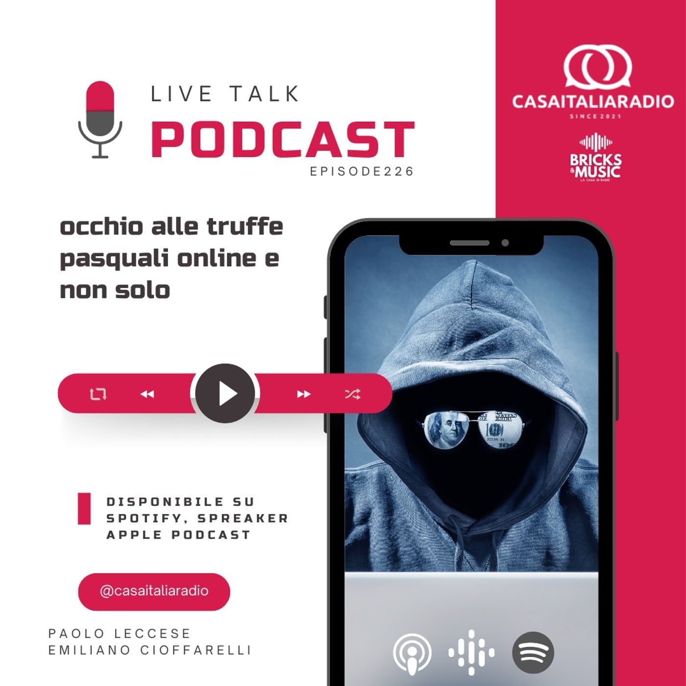BM - Puntata N. 226 - Truffe online ed offline nelle case vacanze e non solo episode artwork