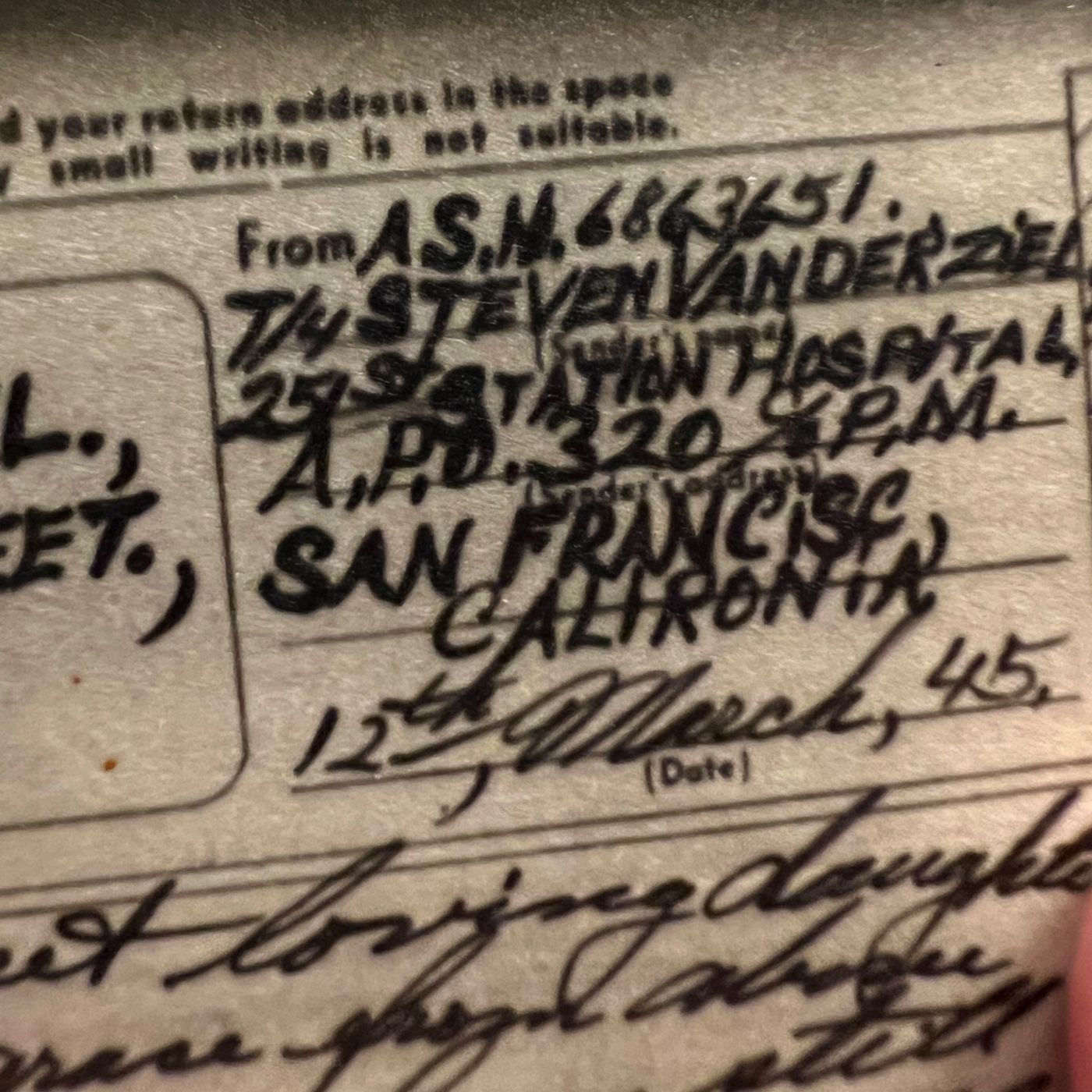 War and Family: Letters Home