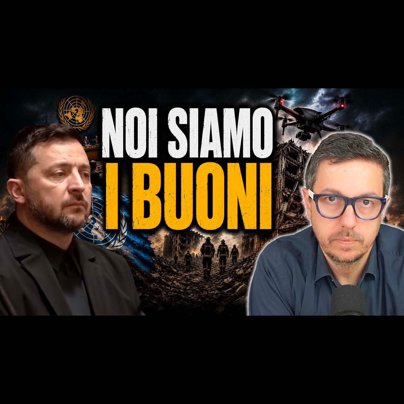 DRONI UCRAINI SU UN DORMITORIO | ONU COSTRETTA A INTERVENIRE