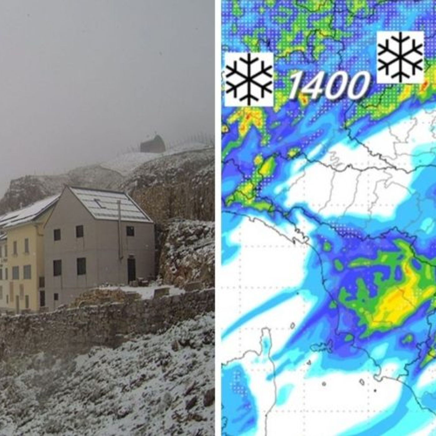 Previsioni 15-17 maggio: tempo perturbato e neve a 1500 metri. Migliora nel weekend episode artwork