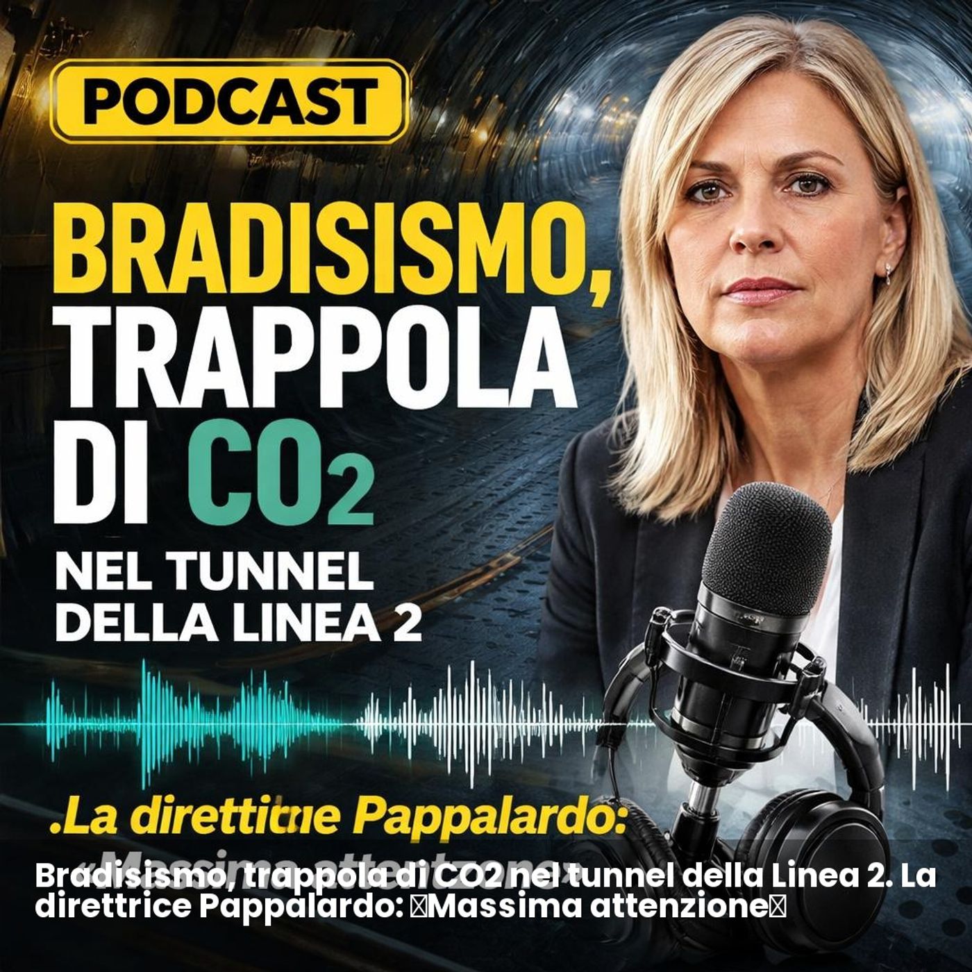Bradisismo, trappola di CO2 nel tunnel della Linea 2. La direttrice Pappalardo: «Massima attenzione» episode artwork