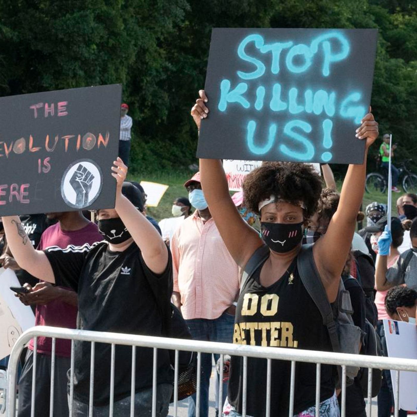 Downtown Lawrenceville Peaceful Protest Ends In Prayer Not Vandelisim