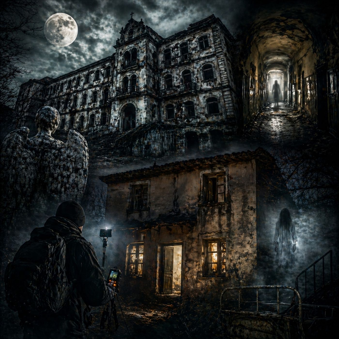 Voces del Misterio 7tv: Sanatorio de los Muertos y la Casa de los Ruidos: dos investigaciones paranormales reales — Voces del Misterio cover