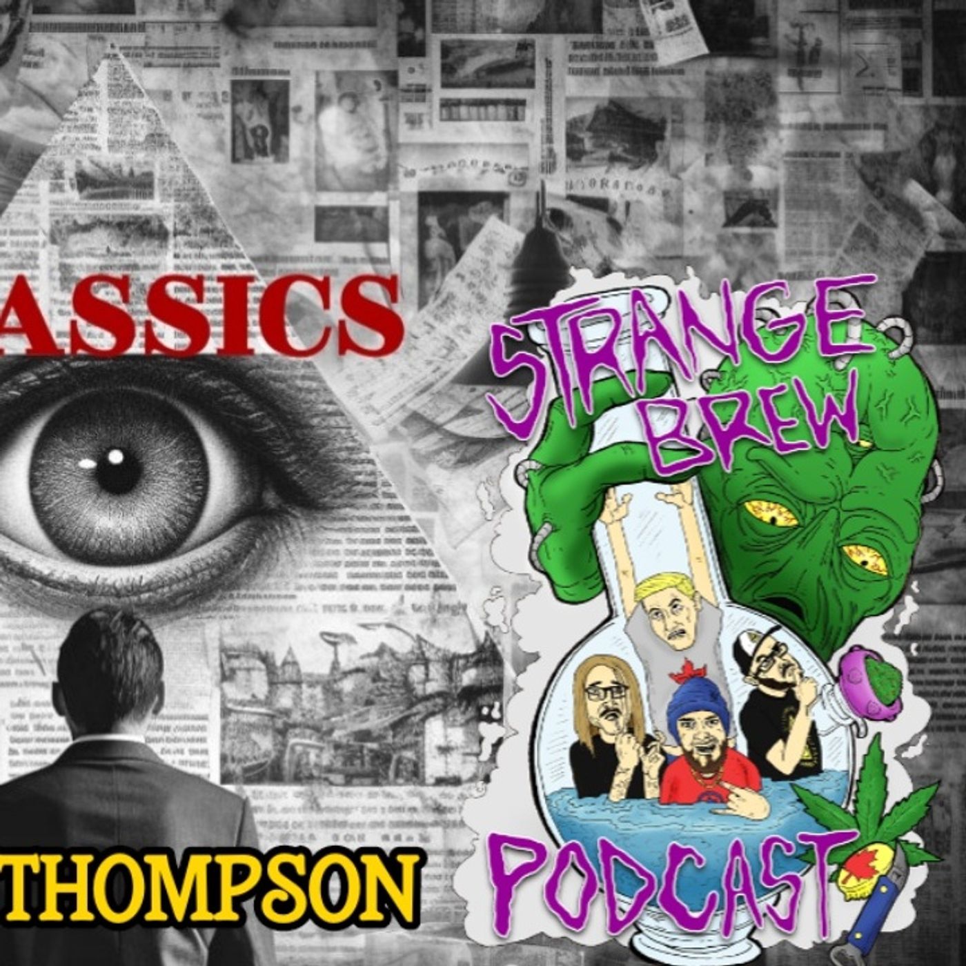 FKN Classics: Strange Brew - Serial Killers & MK Ultra - Reptilians & Possession | Tom Thompson