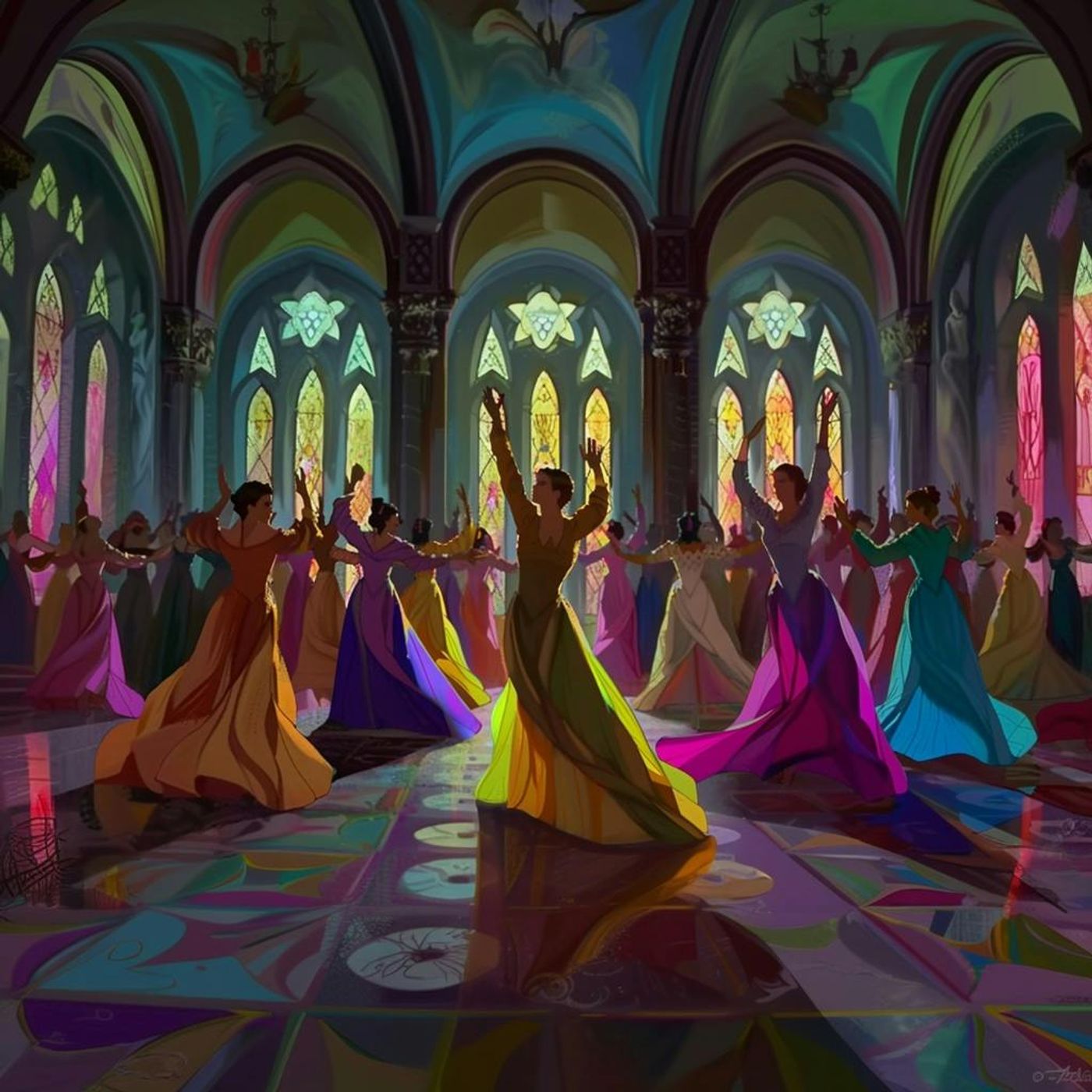 The 12 Dancing Princesses - A Grimm Fairytale episode artwork