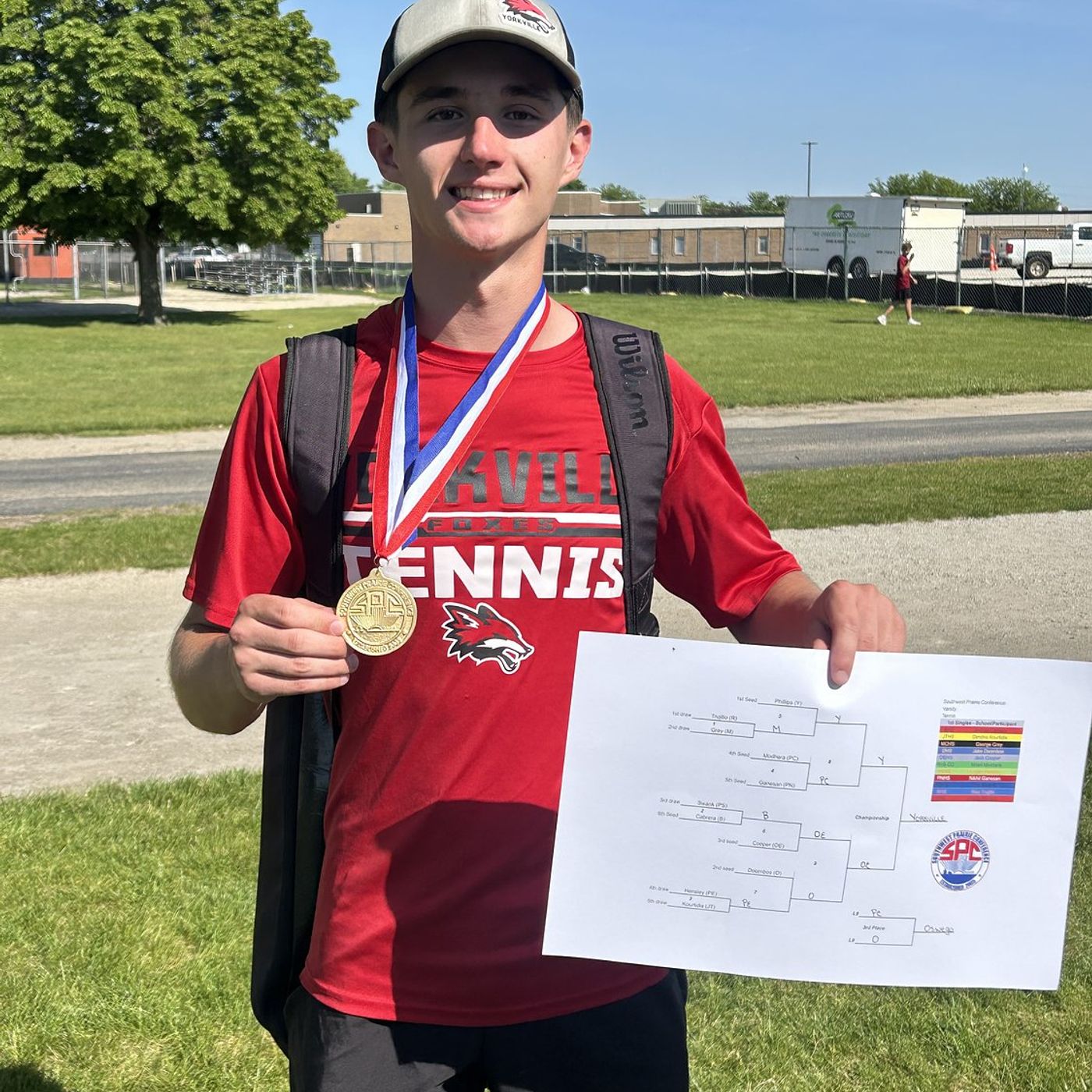 Yorkville’s Grady Phillips wins tennis singles sectional title: Saturday’s Record Newspapers sports roundup episode artwork