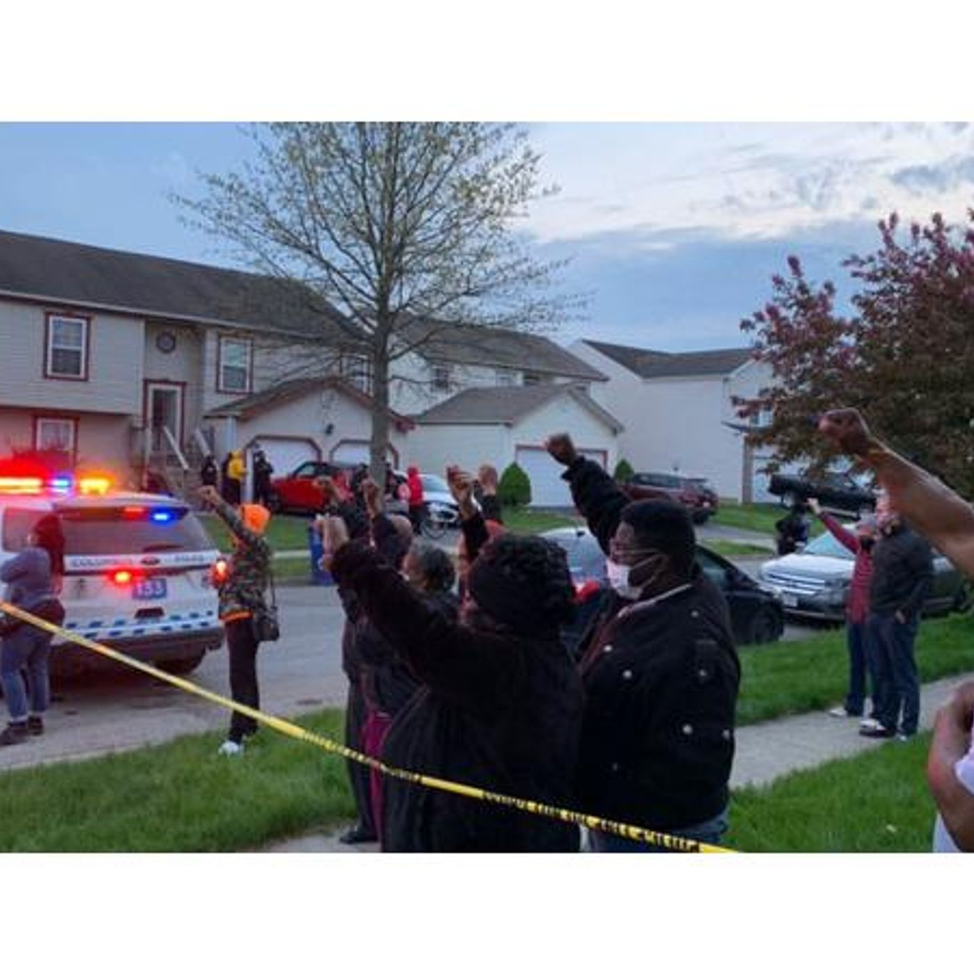 24 hours after verdict of George Floyd a 16 yr old girl is killed by police episode artwork