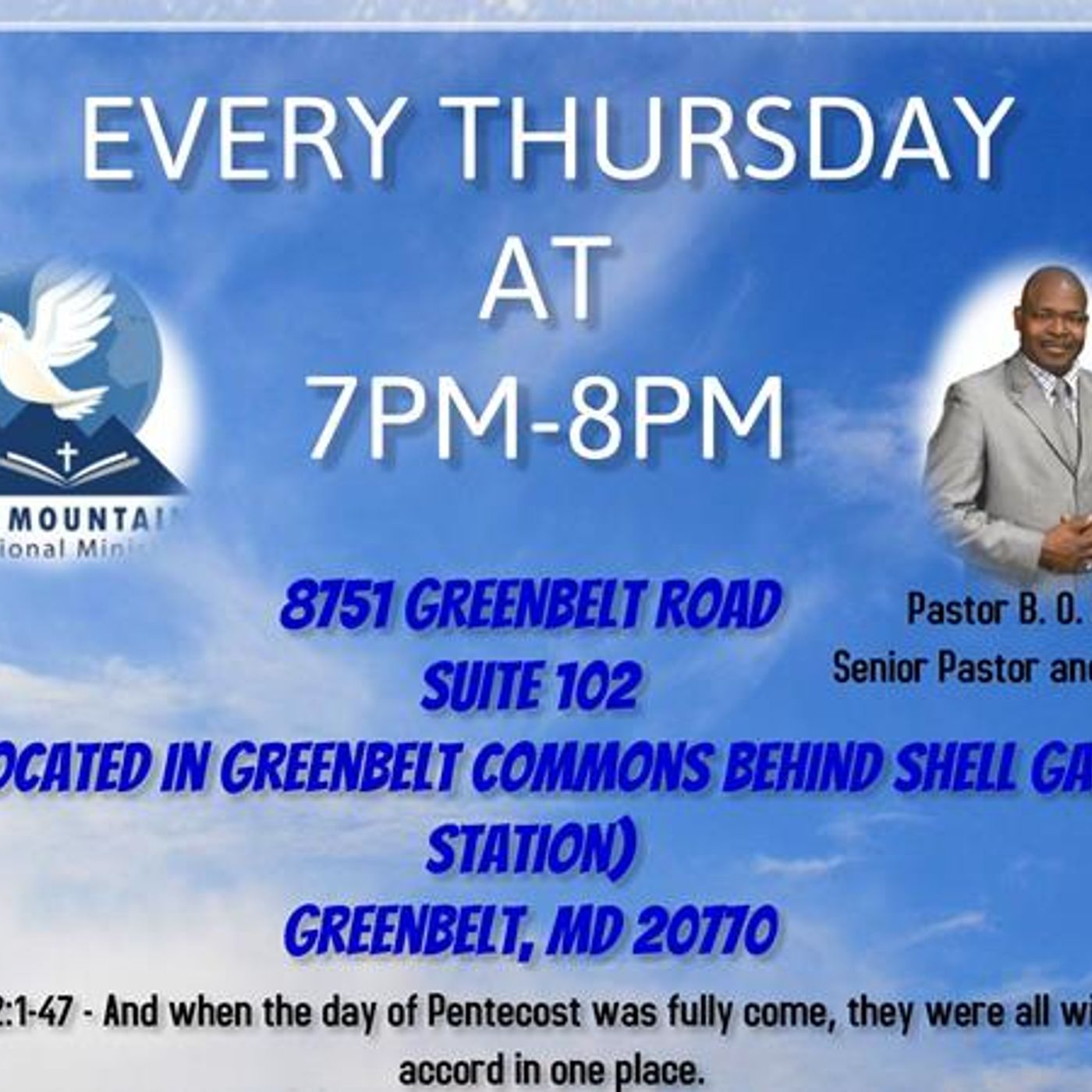 Bible Study 26 January 2016 at Holy Mountain International Ministries episode artwork