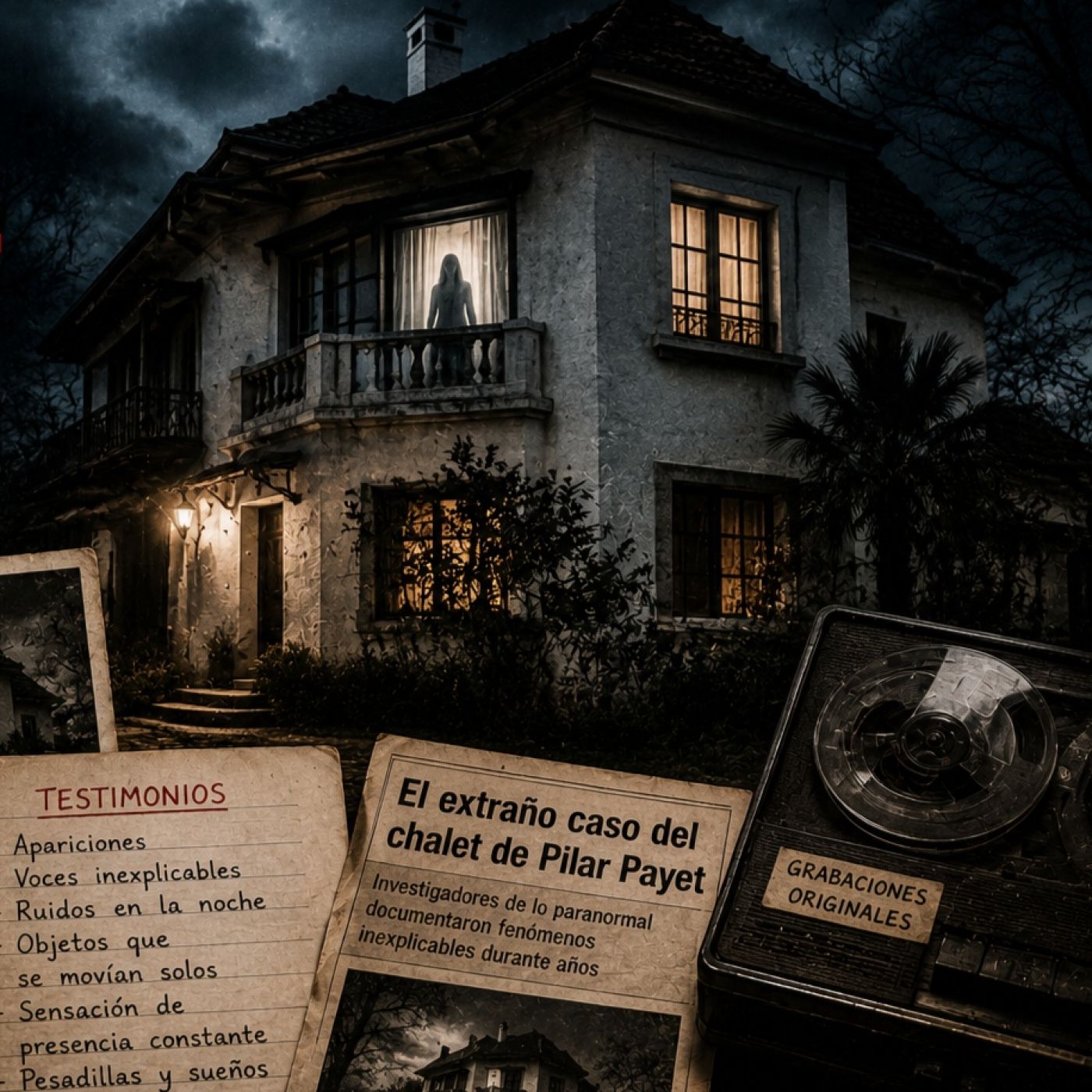 Voces del Misterio: El fantasma del chalet de Pilar Payet: uno de los casos paranormales más inquietantes de España episode artwork