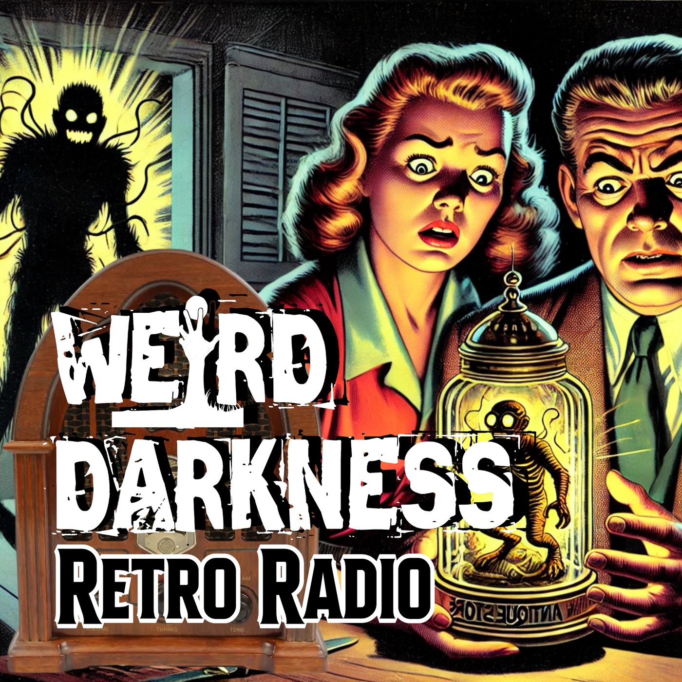 “THE ONYX EYE” Brings Good Fortune And Great Evil!: 12 #RetroRadio Stories! EP0294 #WeirdDarkness - podcast episode cover