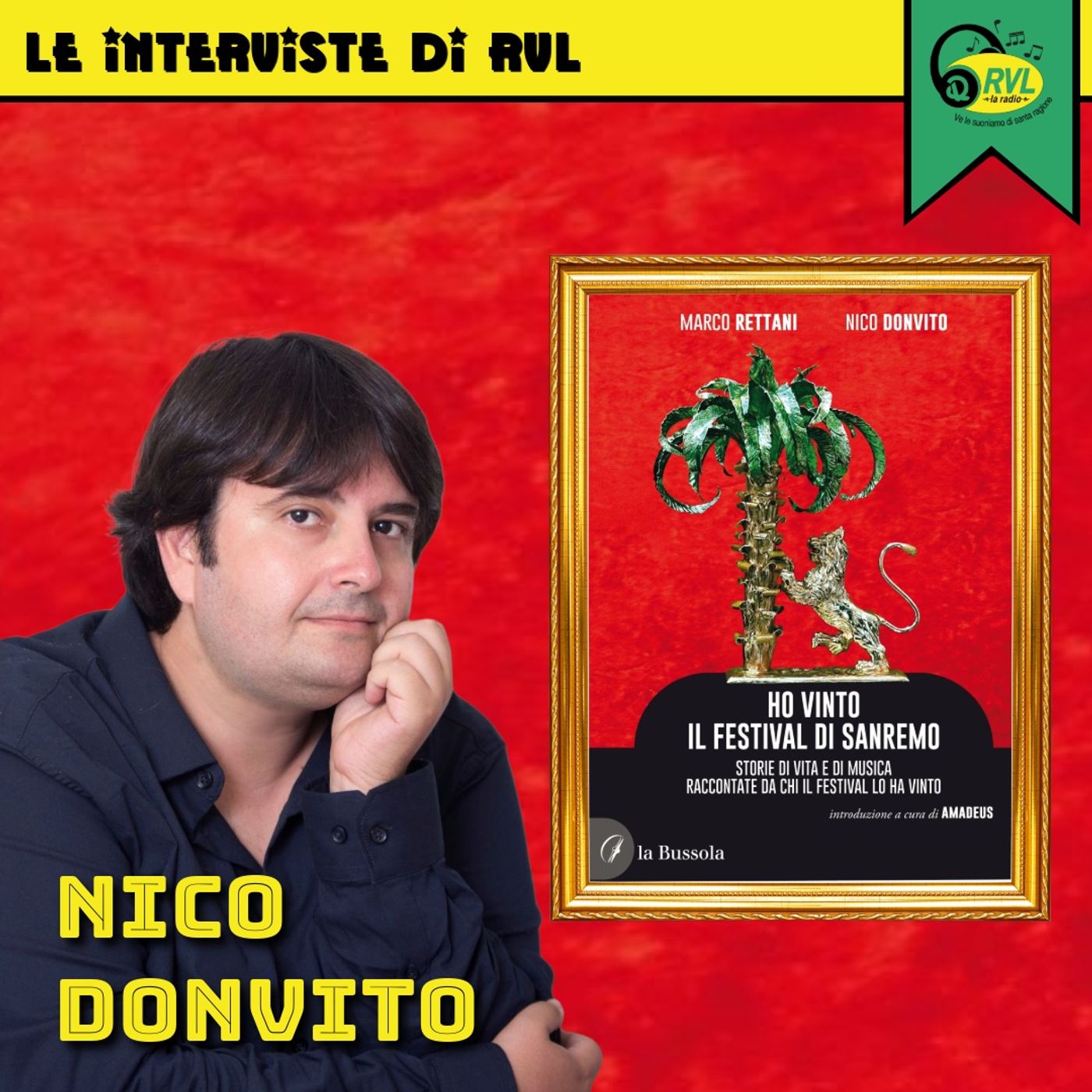 🎙️ 𝐍𝐢𝐜𝐨 𝐃𝐨𝐧𝐯𝐢𝐭𝐨 presenta “𝐇𝐨 𝐯𝐢𝐧𝐭𝐨 𝐢𝐥 𝐅𝐞𝐬𝐭𝐢𝐯𝐚𝐥 𝐝𝐢 𝐒𝐚𝐧𝐫𝐞𝐦𝐨" ✨ episode artwork