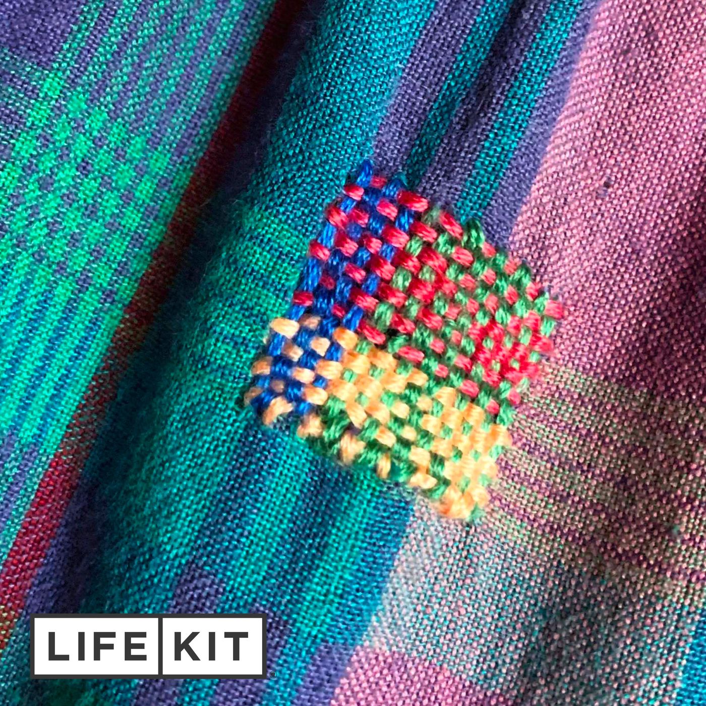 A creative way to mend your clothing episode artwork