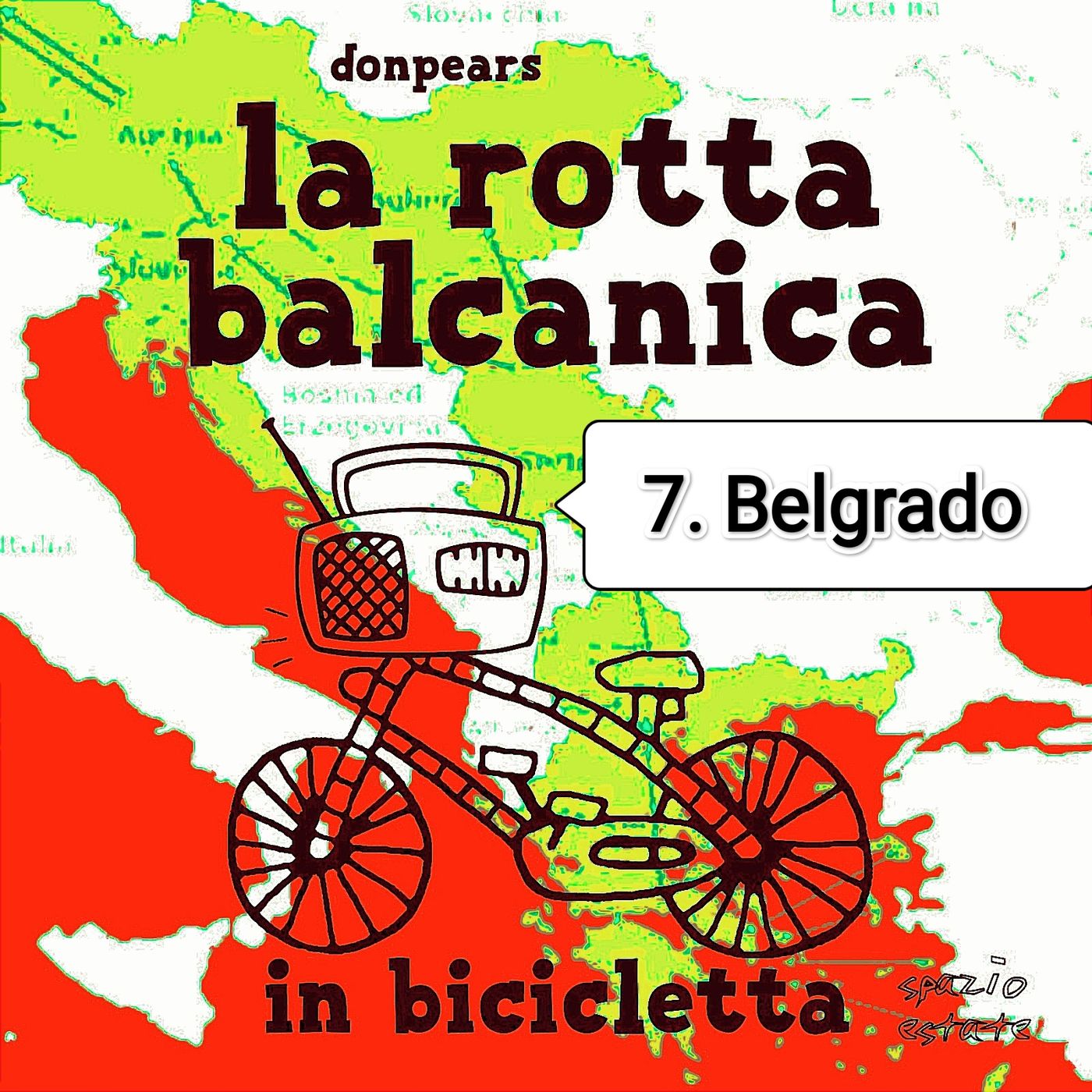 La rotta balcanica in bicicletta