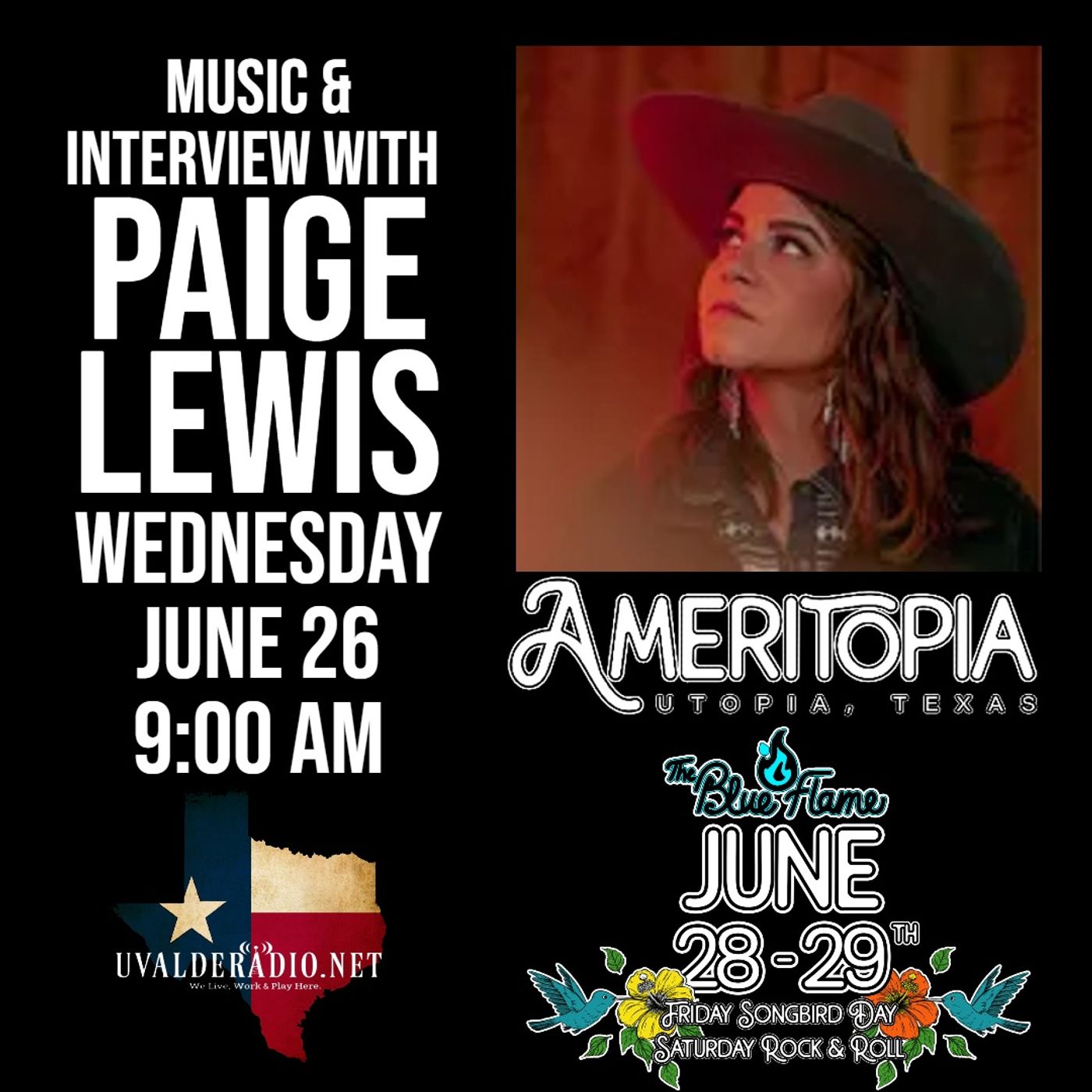 Paige Lewis / June 2024 (Ameritopia Fest) episode artwork
