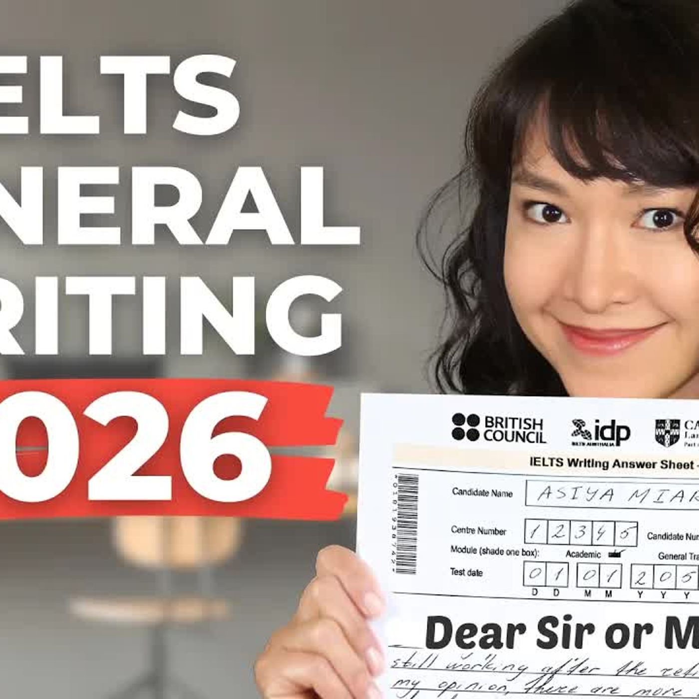 Master IELTS General Writing in 68 Minutes (2026 Update) episode artwork
